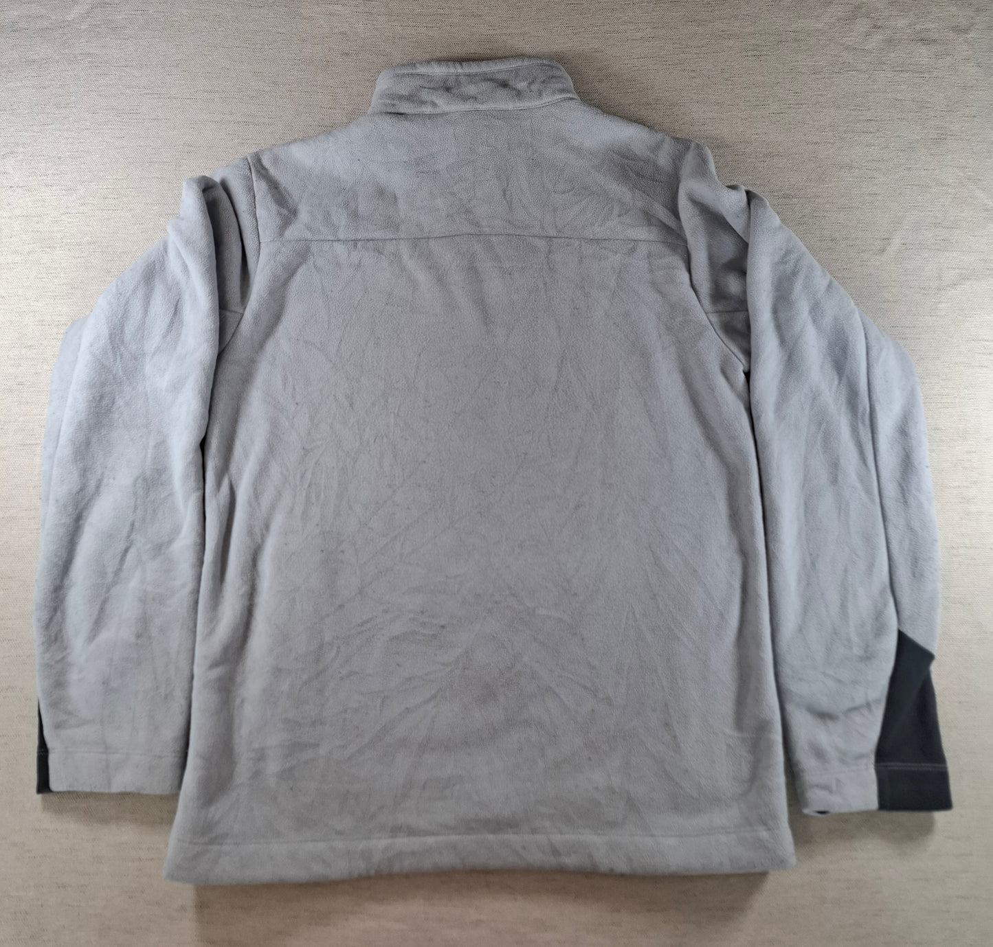 001555 – The North Face Fleece Jacket – Grey, Size Men's S
