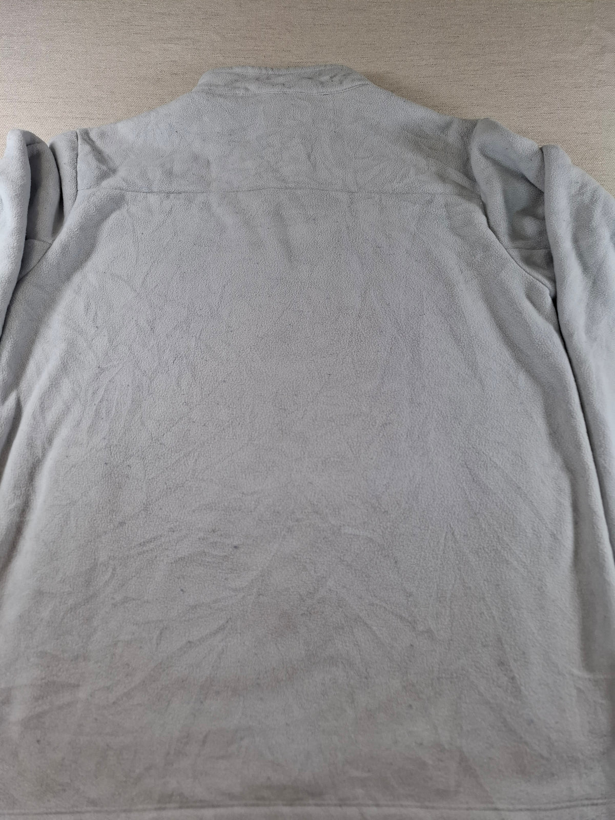 001555 – The North Face Fleece Jacket – Grey, Size Men's S