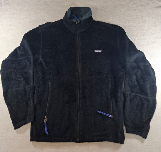 001556 – Patagonia Fleece Jacket – Black, Size S
