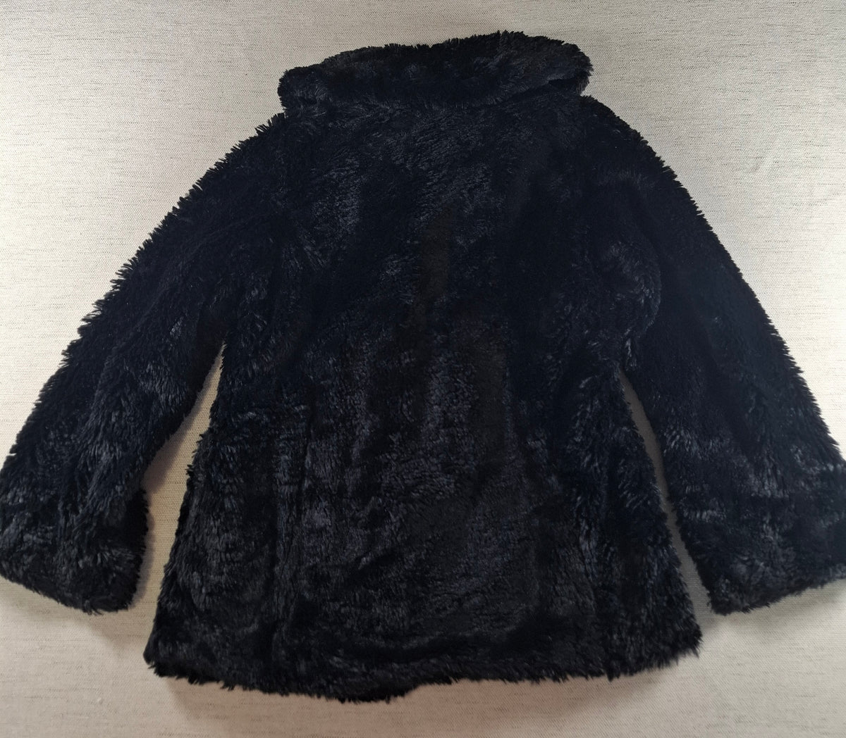 001557 – Patagonia Fleece Jacket – Black, Size Kids 5-6 years