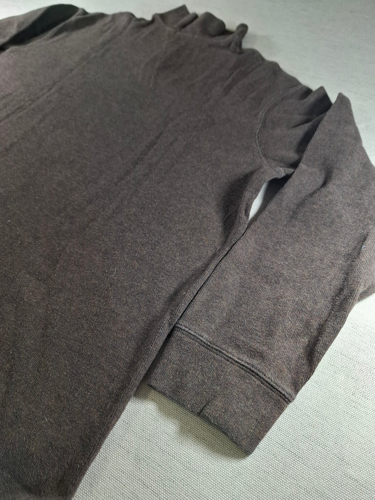 001563 – Polo Ralph Lauren Quarter-Zip Sweater – Brown, Size XXL