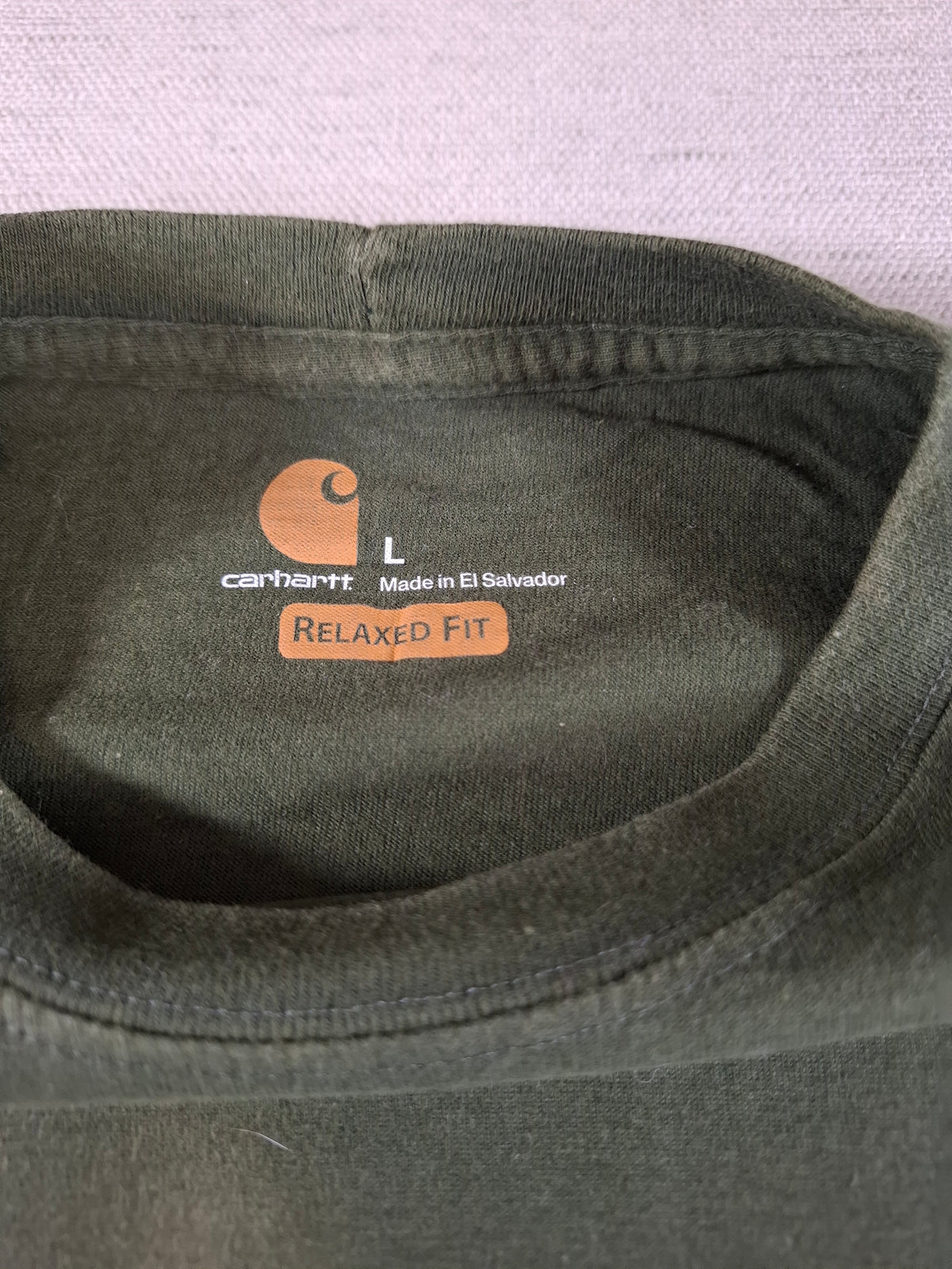 001564 – Carhartt T-Shirt – Green, Size L