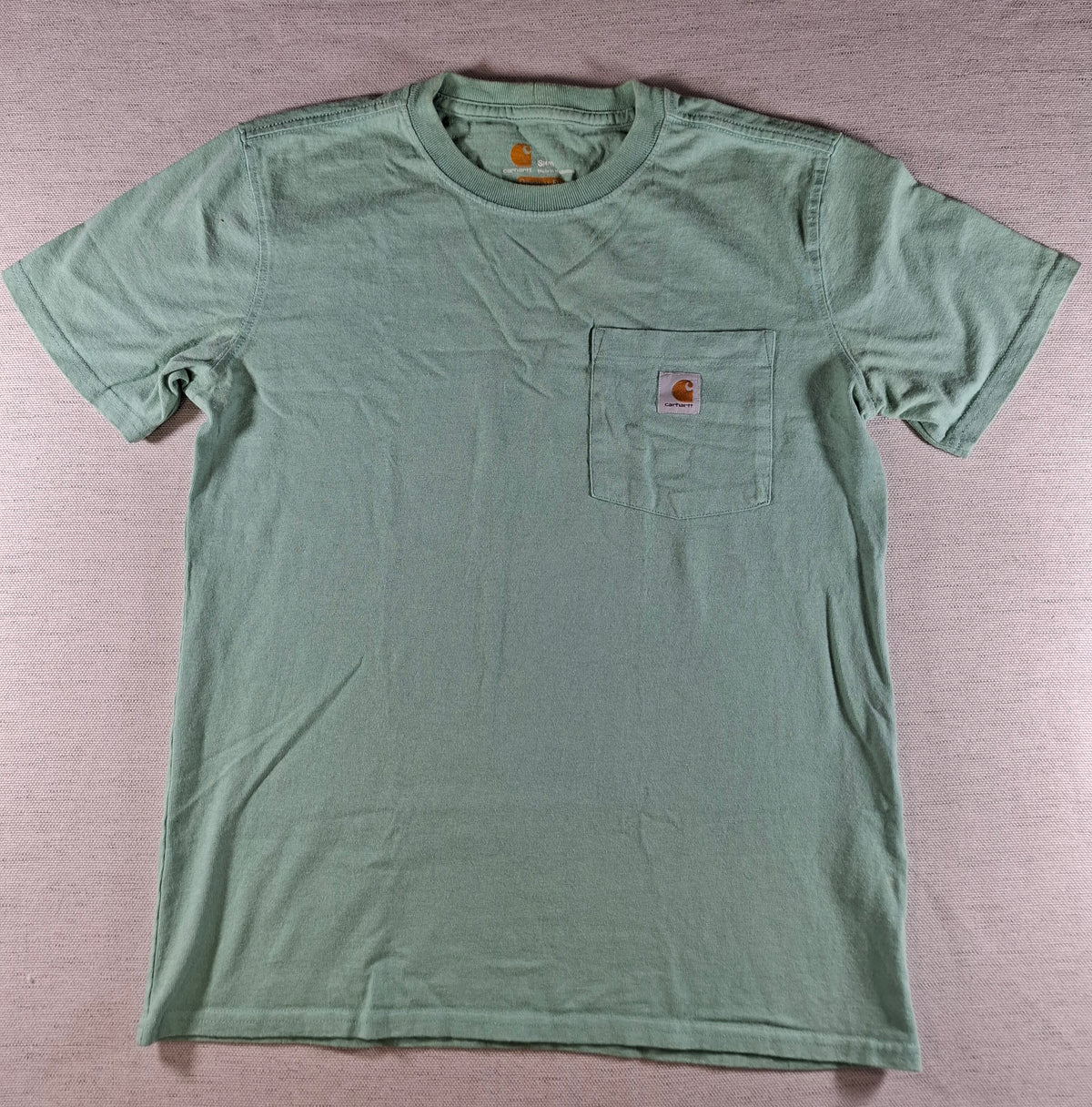 001566 – Carhartt T-Shirt – Mint Green, Size S