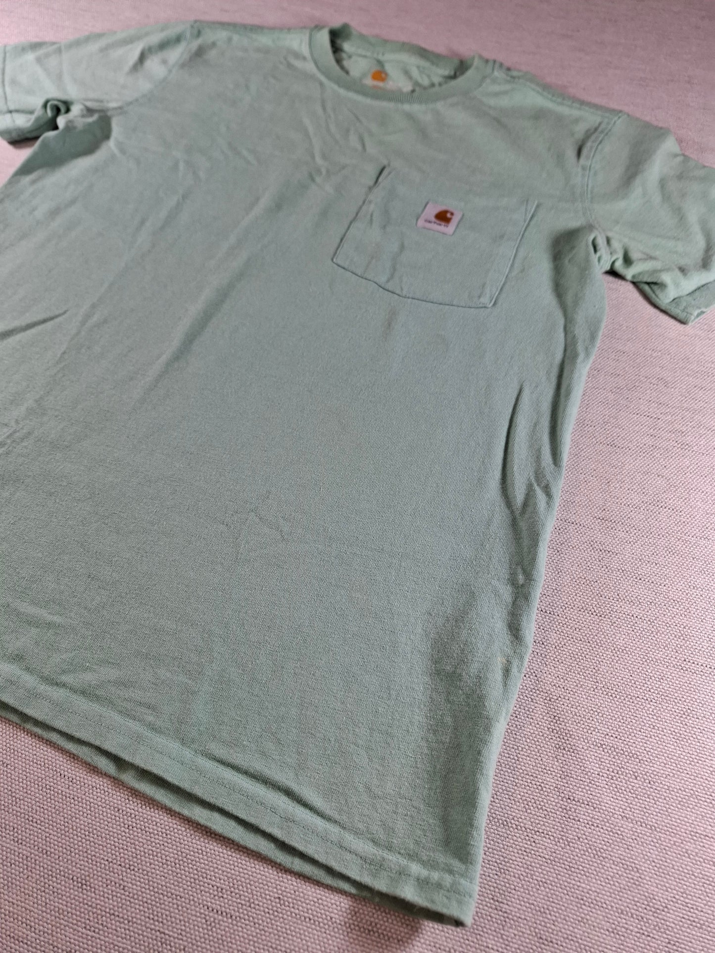001566 – Carhartt T-Shirt – Mint Green, Size S