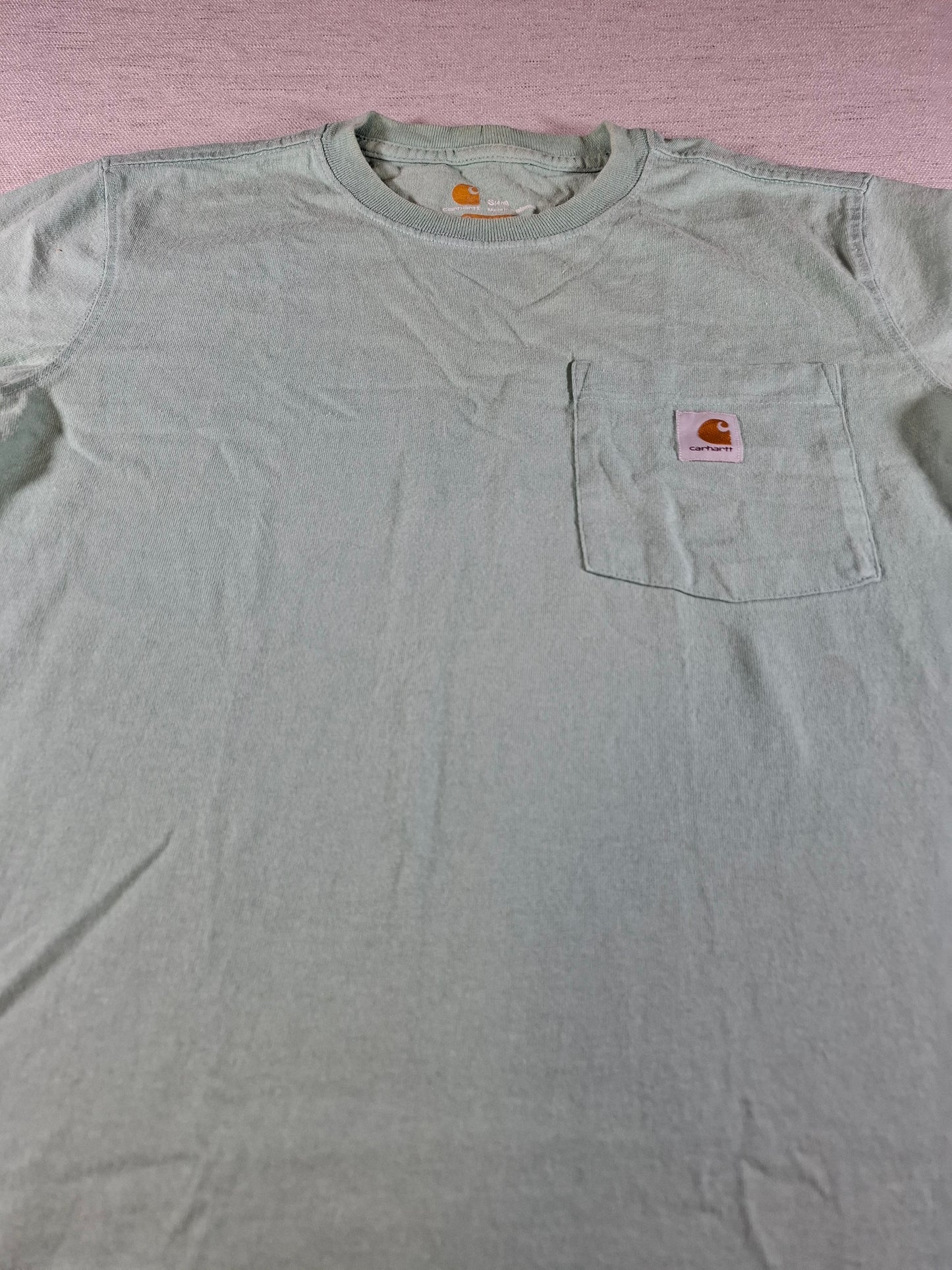 001566 – Carhartt T-Shirt – Mint Green, Size S
