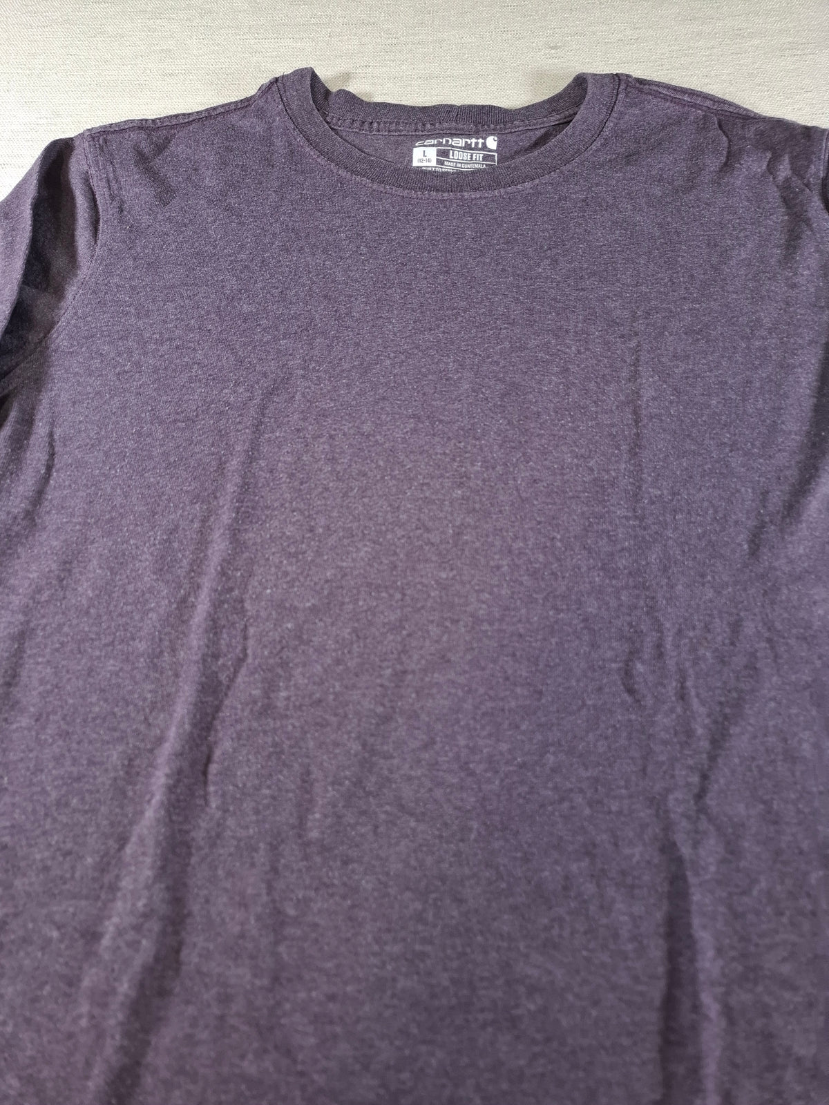 001568 – Carhartt T-Shirt – Purple, Size L