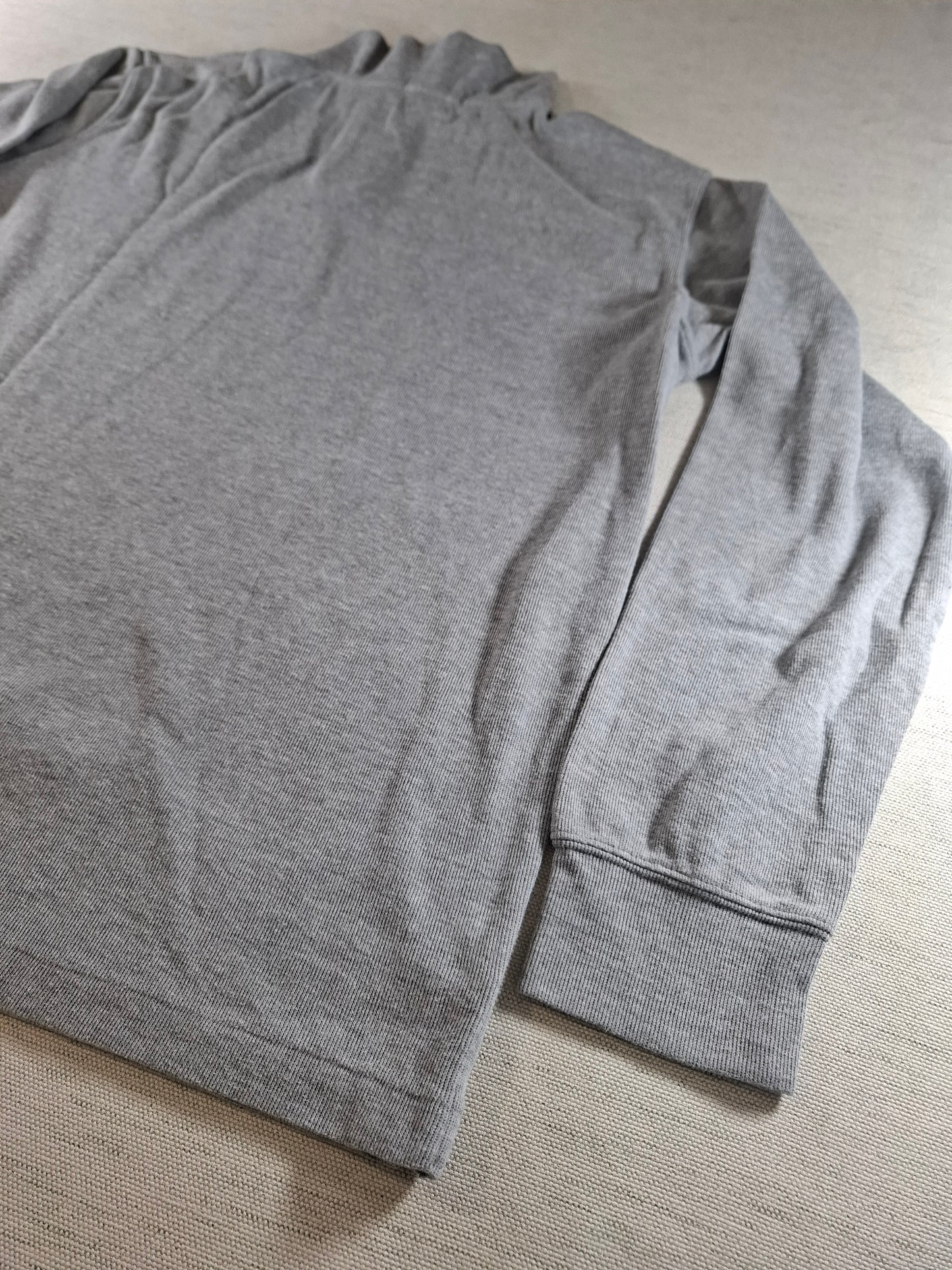 001576 – Polo Ralph Lauren Quarter-Zip Sweater – Grey, Size XL