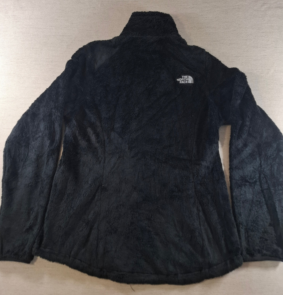 001558 – The North Face Fleece Jacket – Black, Size Women's M