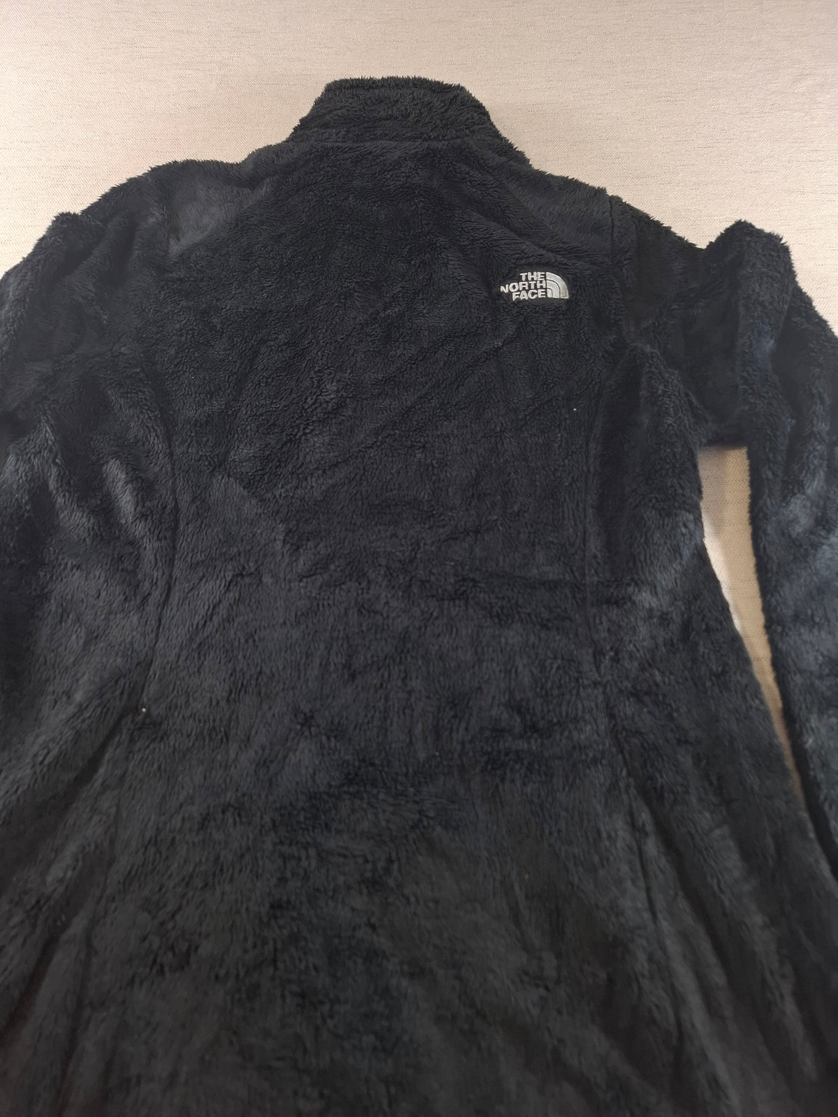 001558 – The North Face Fleece Jacket – Black, Size Women's M