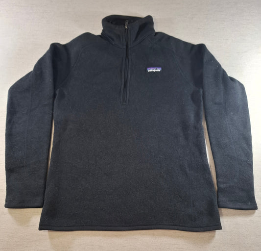 001583 – Patagonia Fleece Pullover – Black, Size M