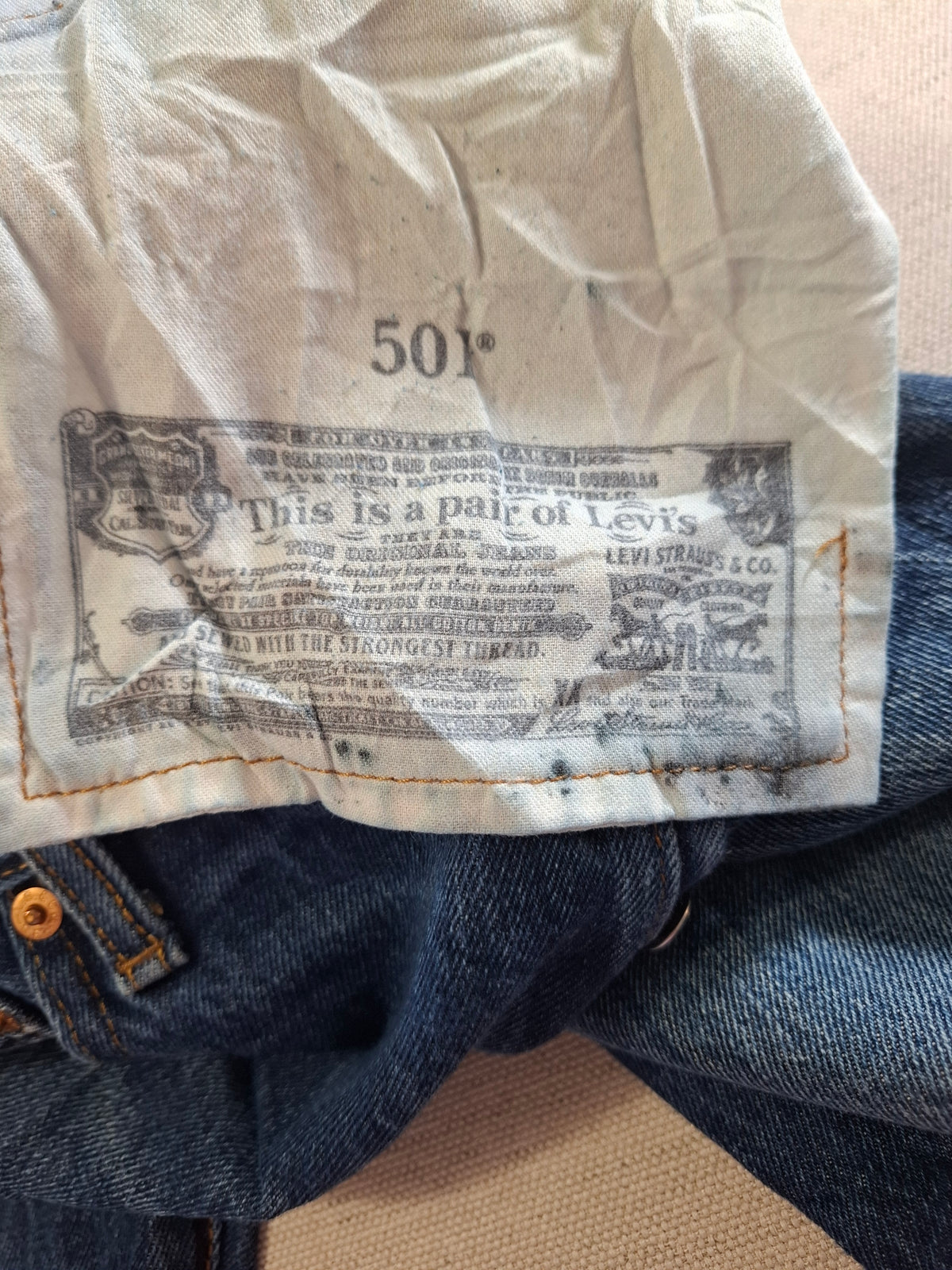 000421 – Levi's Jeans – Denim, Size 36/32