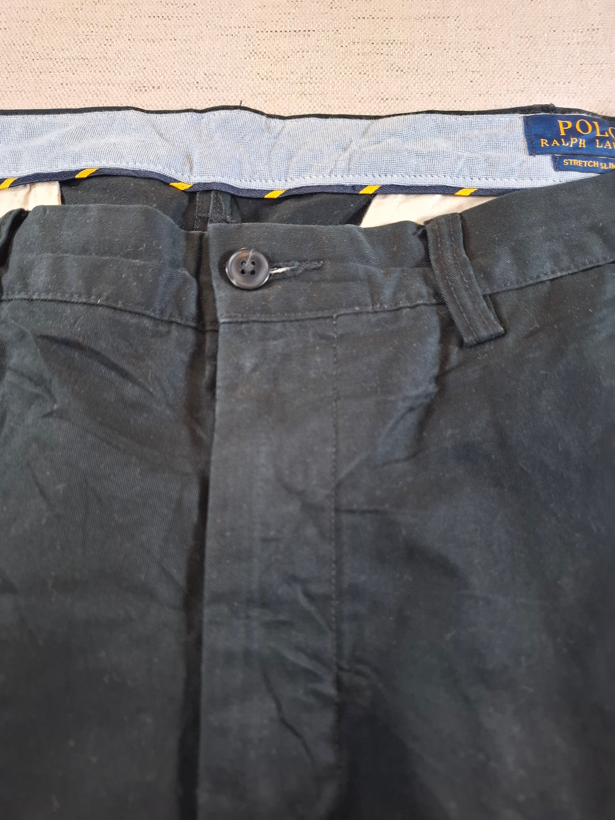 000424 – Polo Ralph Lauren Chino – Black, Size 38/32