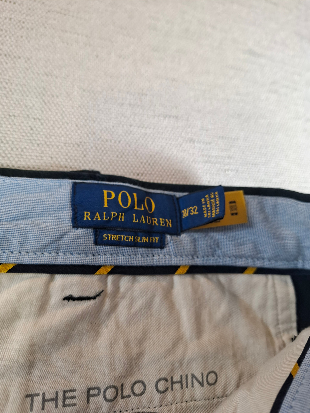 000424 – Polo Ralph Lauren Chino – Black, Size 38/32