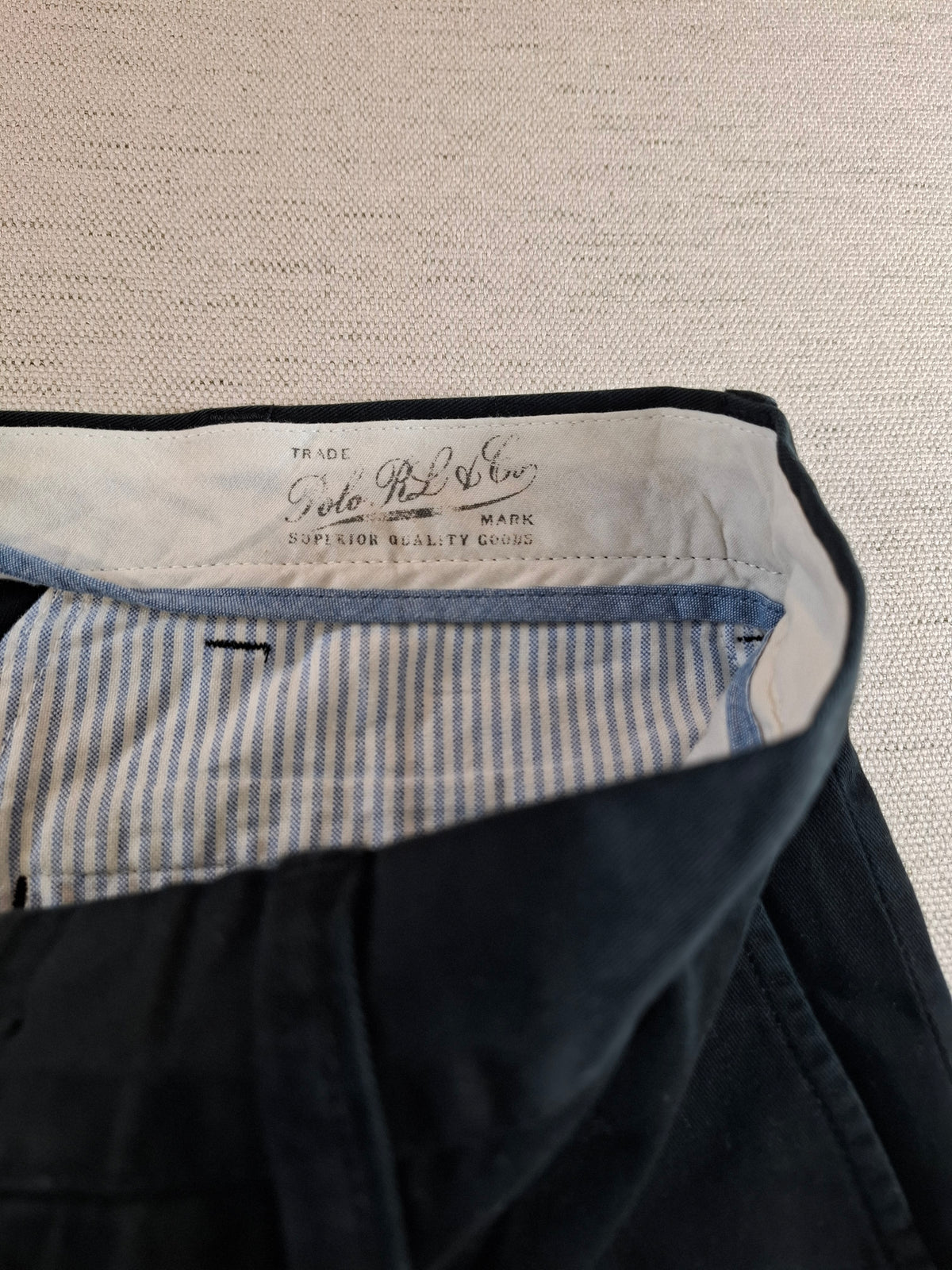 000427 – Polo Ralph Lauren Chino – Black, Size 35/32