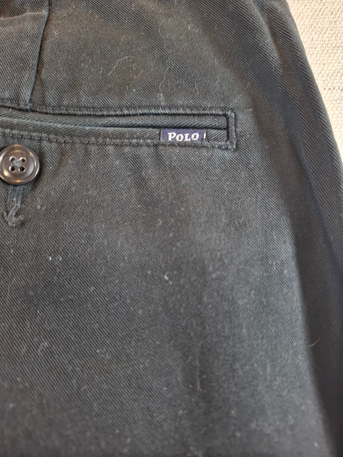 000427 – Polo Ralph Lauren Chino – Black, Size 35/32