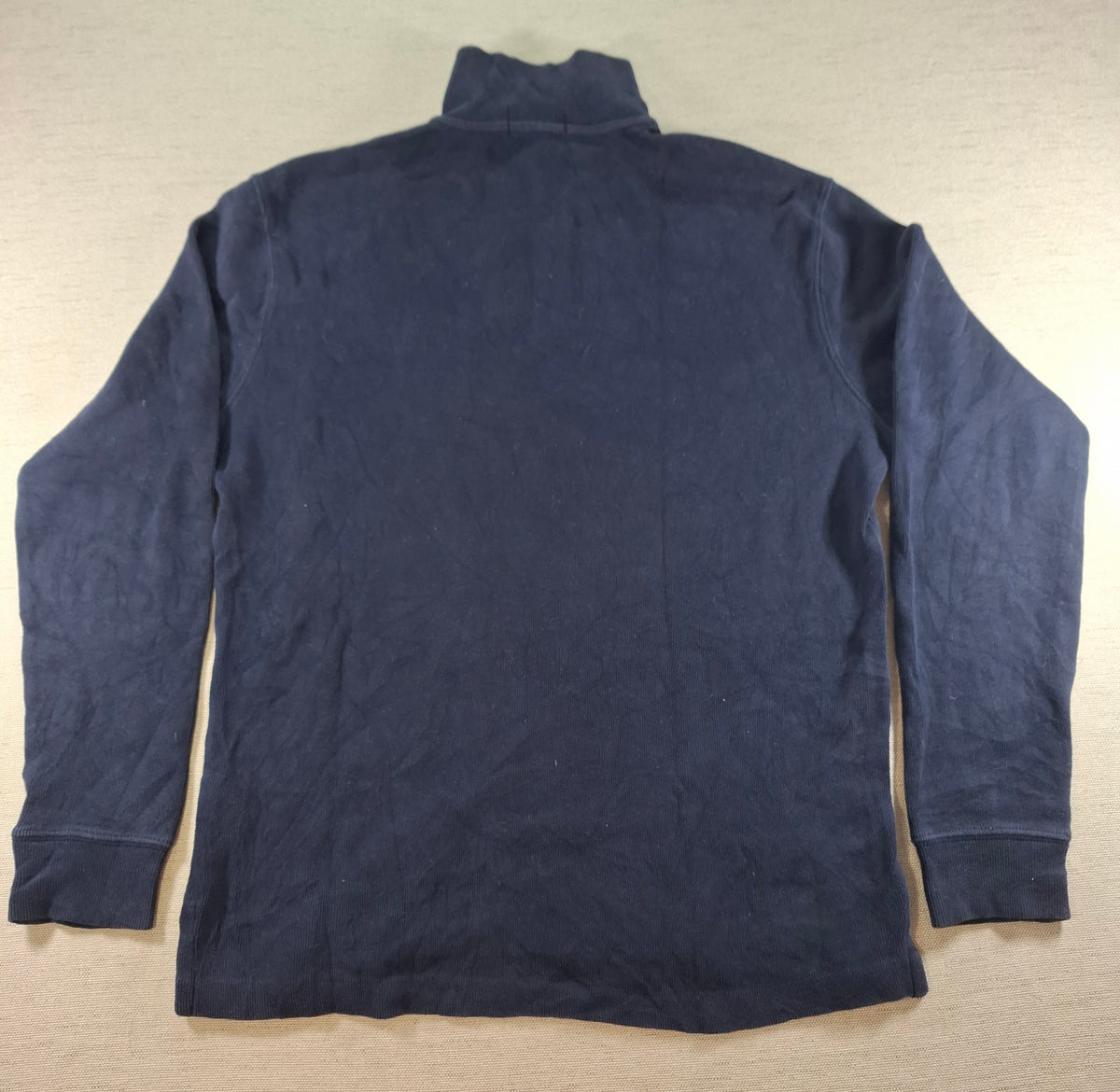 000428 – Polo Ralph Lauren 1/4 Zip Pullover – Navy, Size S