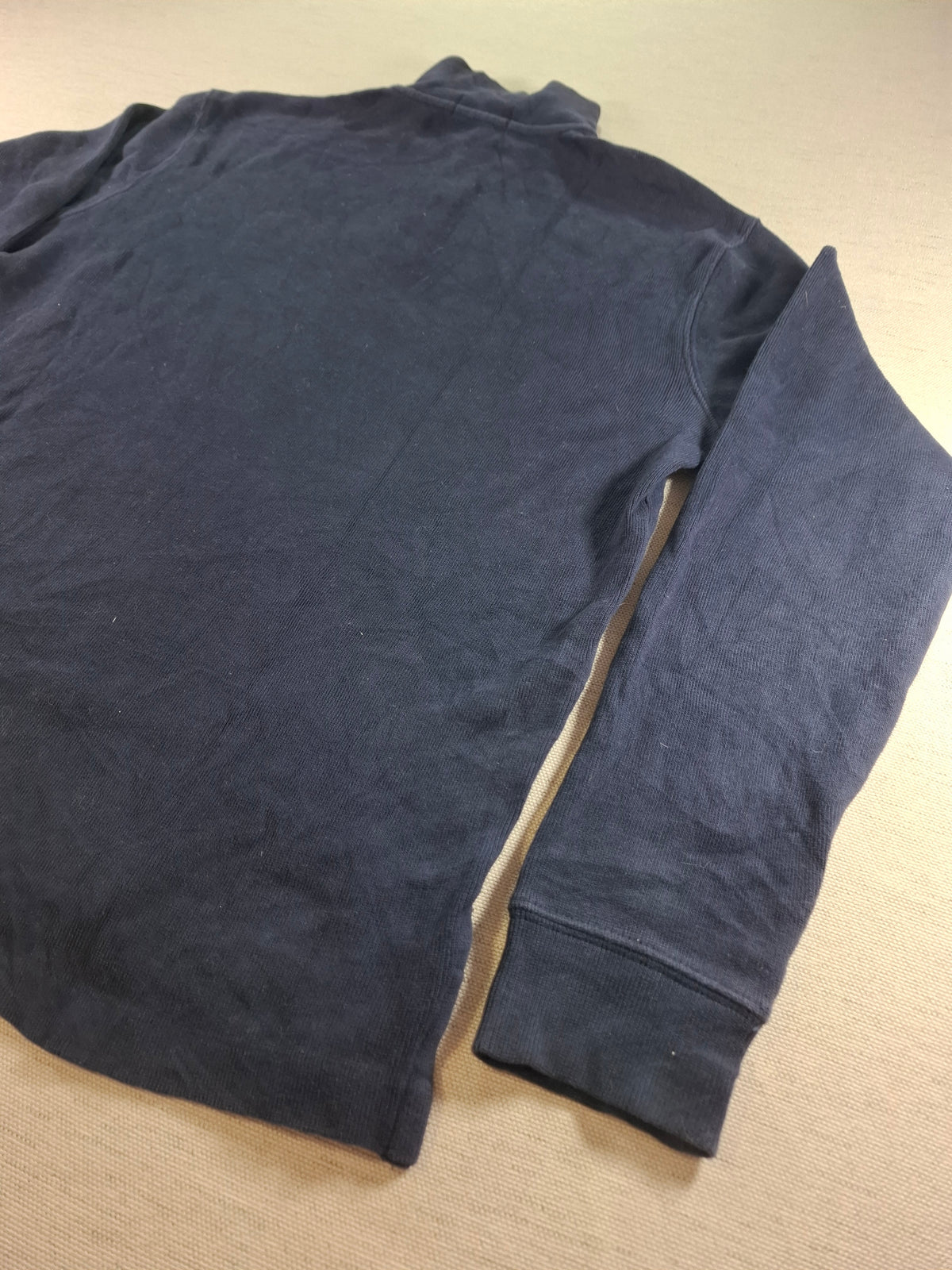 000428 – Polo Ralph Lauren 1/4 Zip Pullover – Navy, Size S