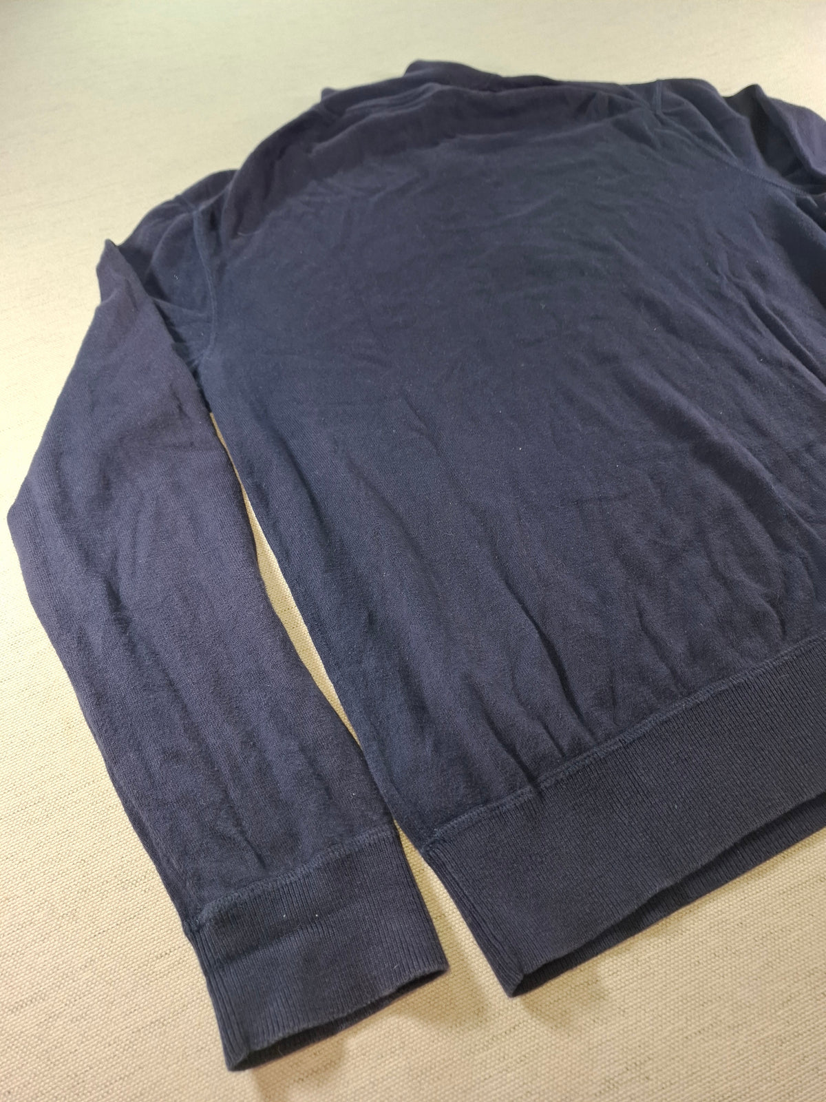 000430 – Polo Ralph Lauren 1/4 Zip Pullover – Navy, Size M