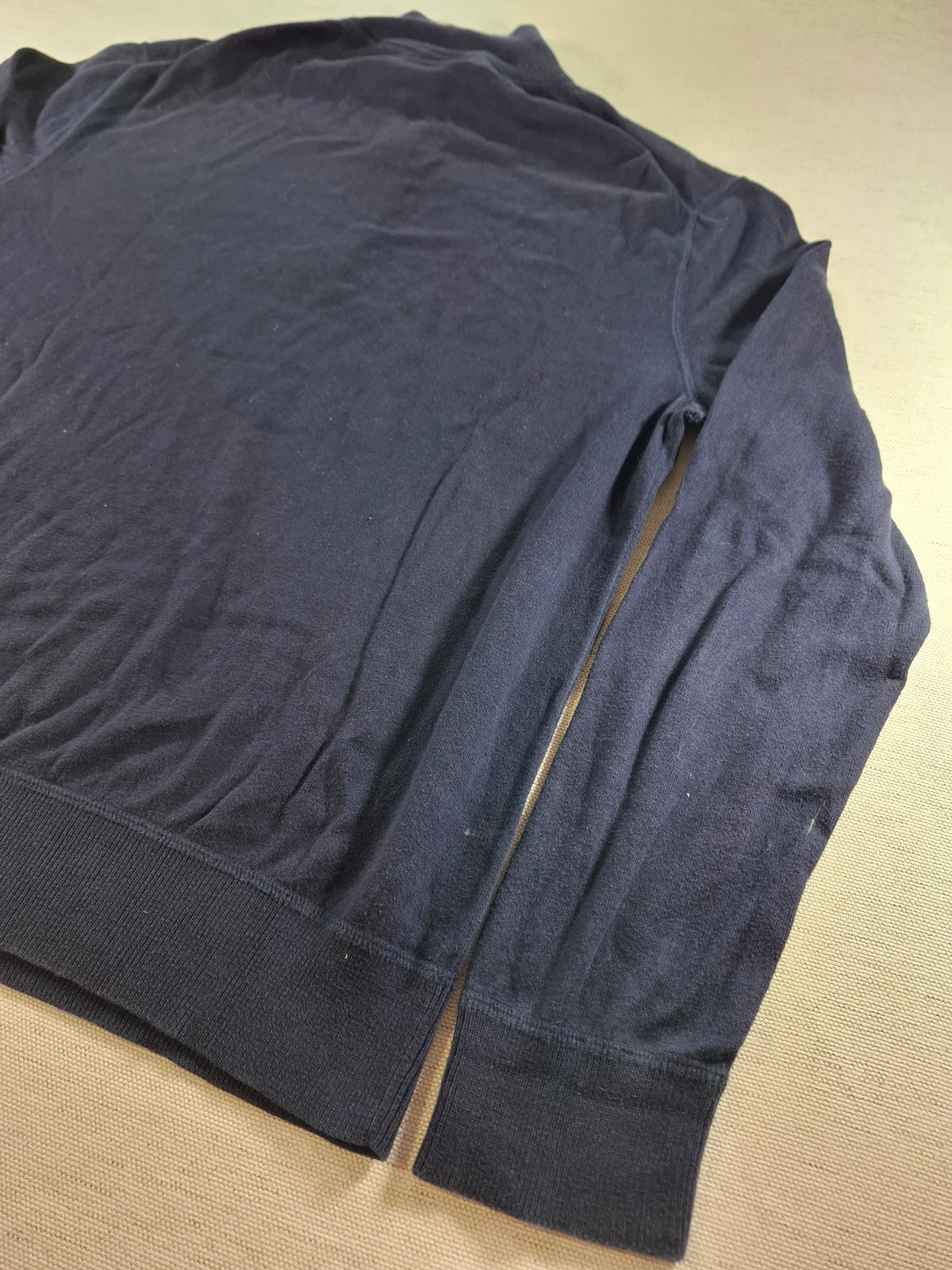 000430 – Polo Ralph Lauren 1/4 Zip Pullover – Navy, Size M