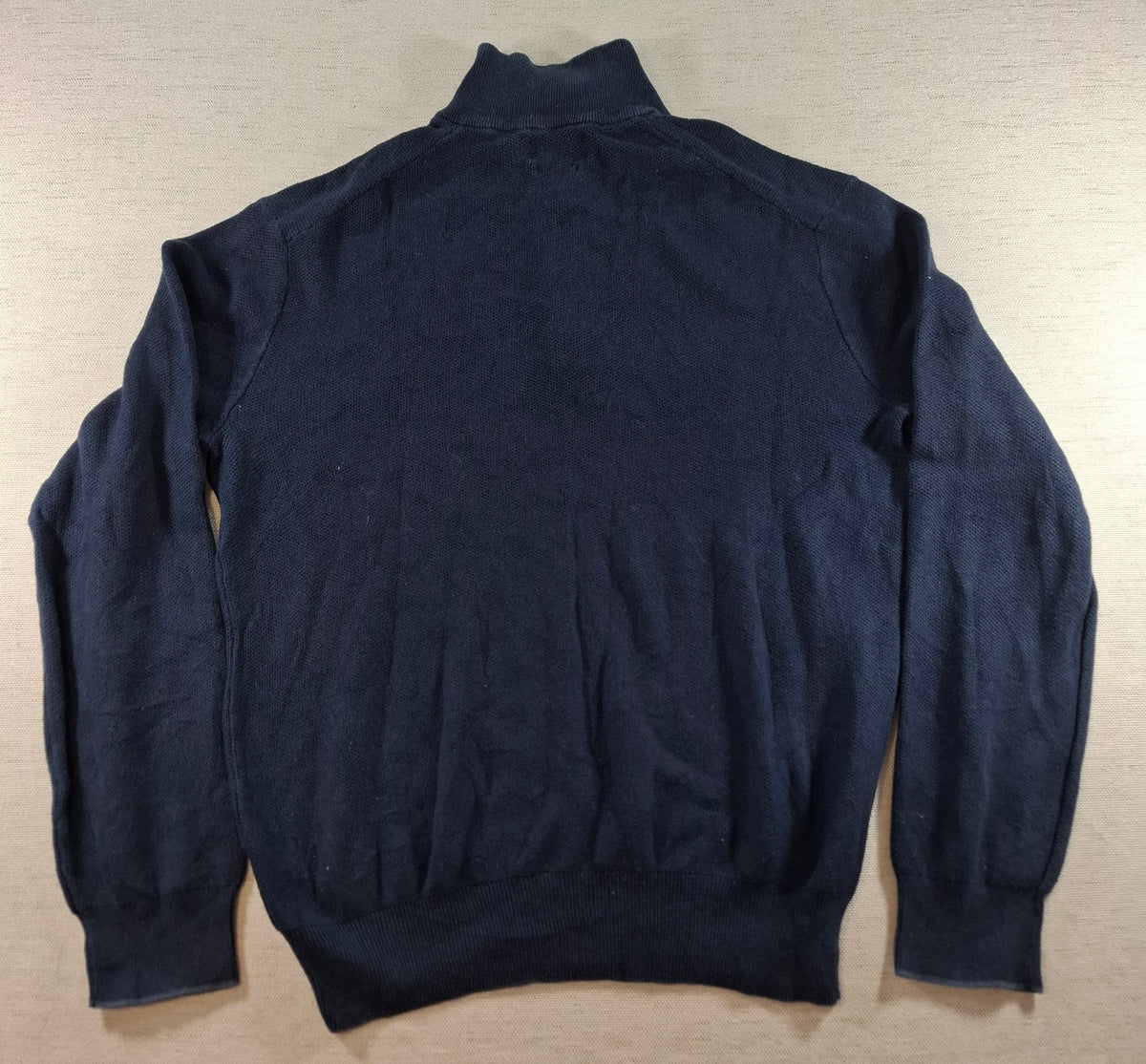 000431 – Polo Ralph Lauren 1/4 Zip Pullover – Navy, Size M