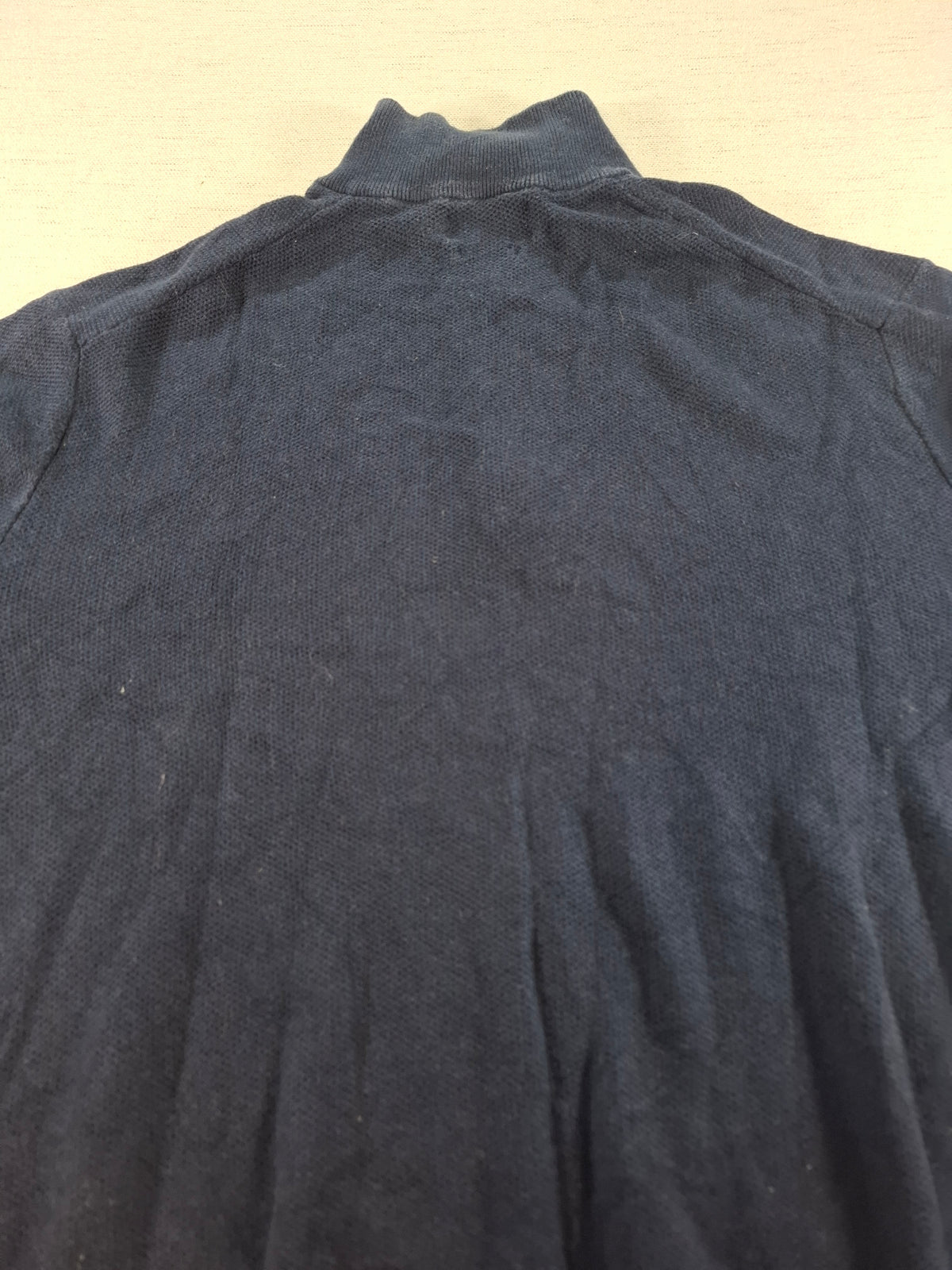 000431 – Polo Ralph Lauren 1/4 Zip Pullover – Navy, Size M