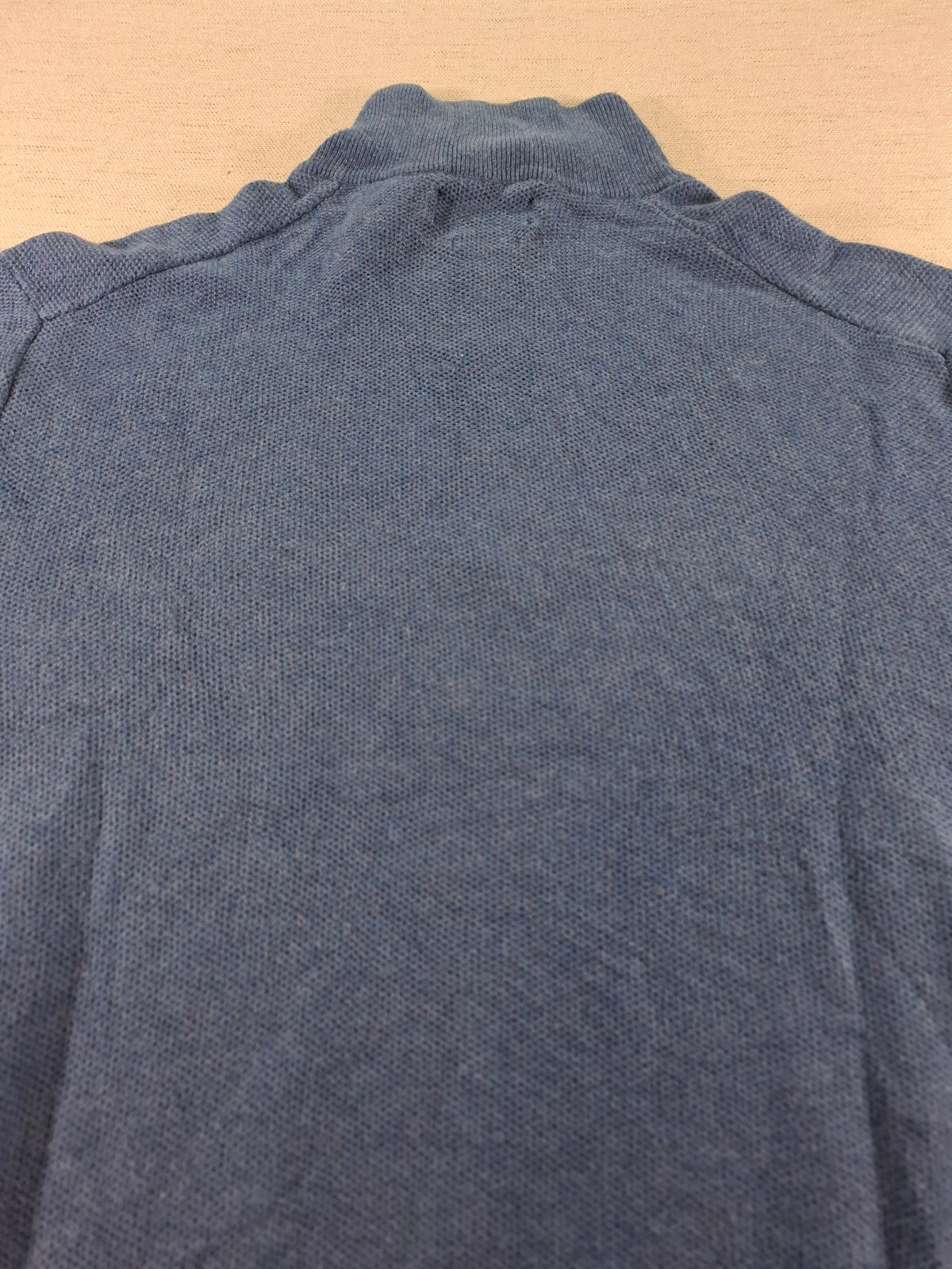 000432 – Polo Ralph Lauren 1/4 Zip Pullover – Blue, Size M
