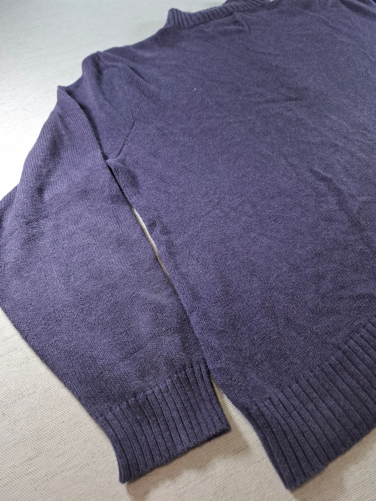 000434 – Polo Ralph Lauren 1/4 Zip Pullover – Purple, Size XXL