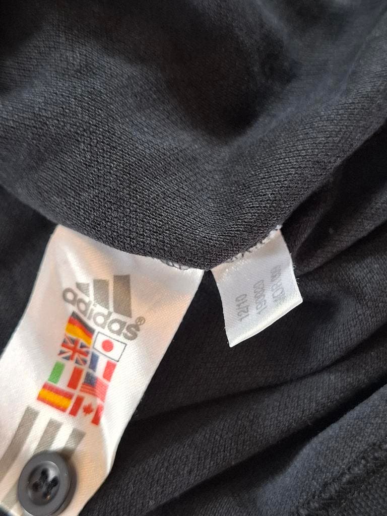 000159 – Adidas Polo – Black, Size M