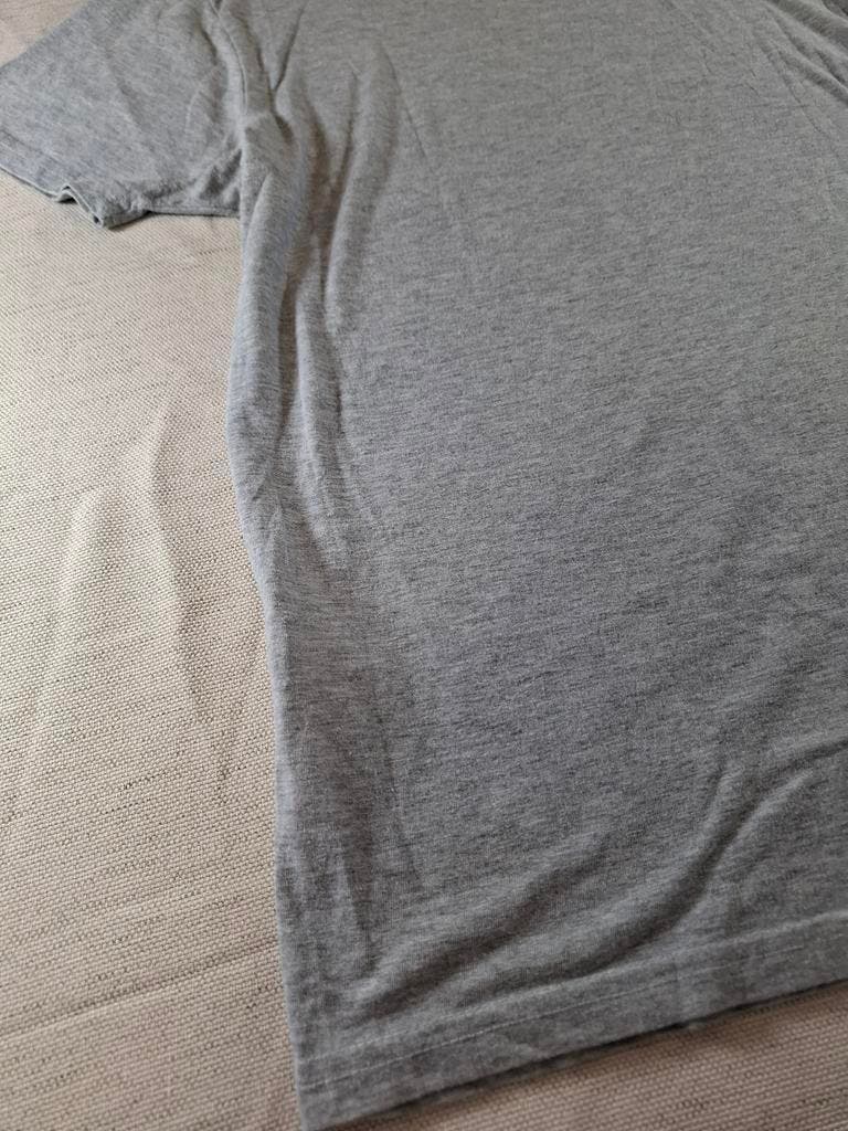 000128 – Adidas T-Shirt – Grey, Size S