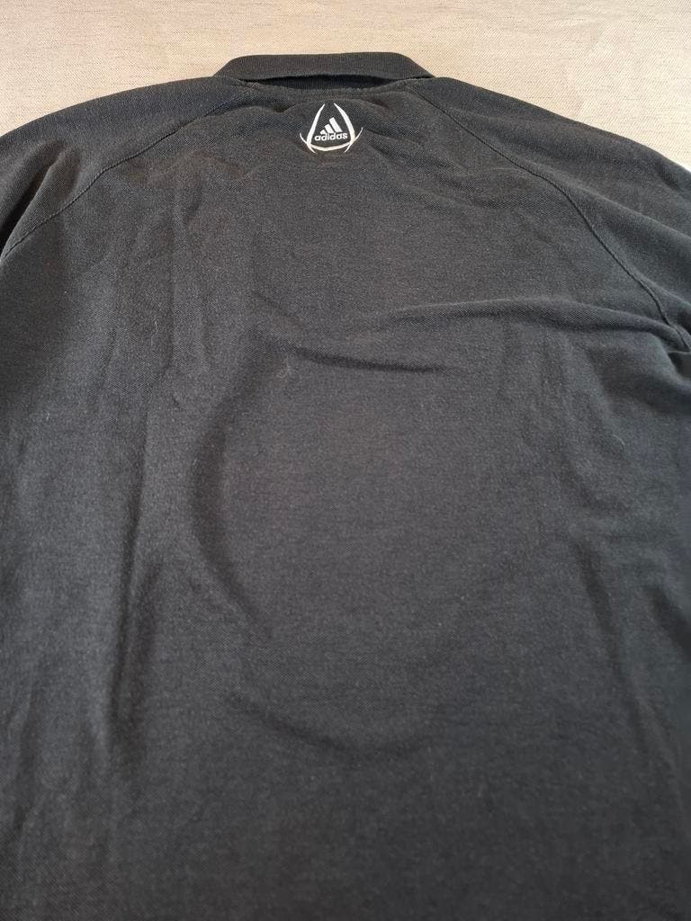 000127 – Adidas AEK Athens Polo – Black, Size L (UK 42/44)