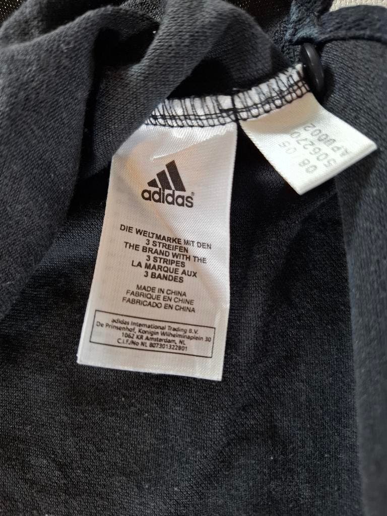 000127 – Adidas AEK Athens Polo – Black, Size L (UK 42/44)