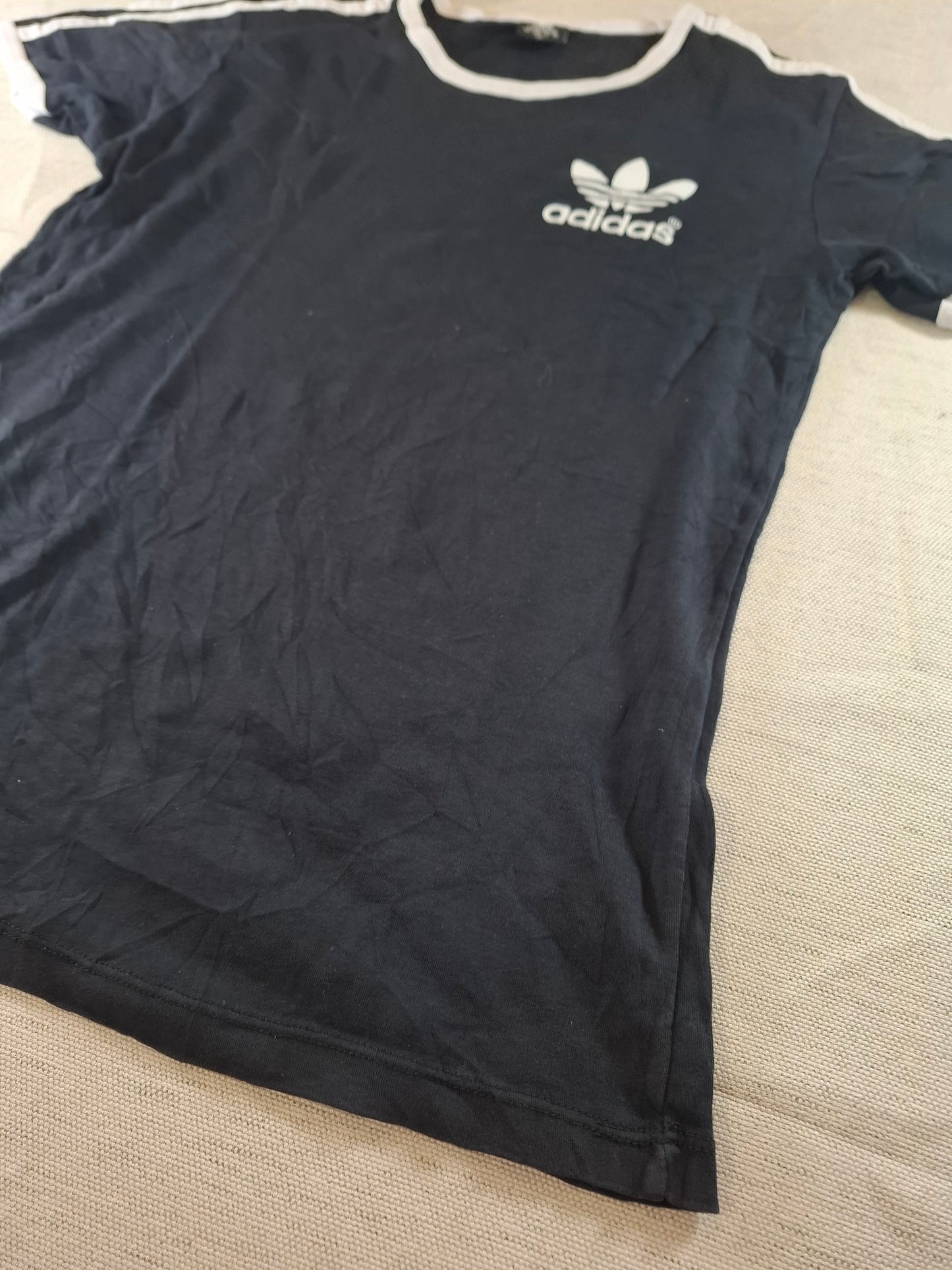 000130 – Adidas T-Shirt – Black, Size S