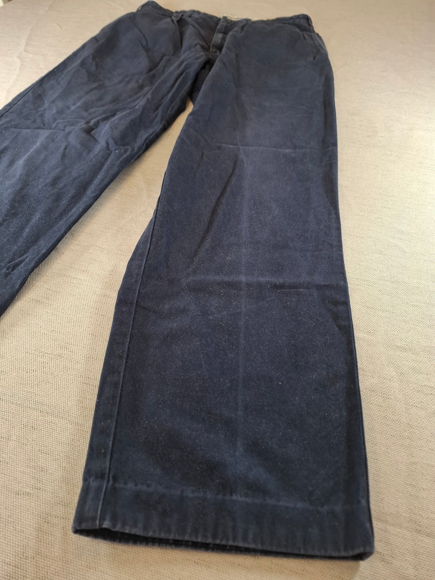 000166 Polo Ralph Lauren Chino size 35/32 Navy Blue