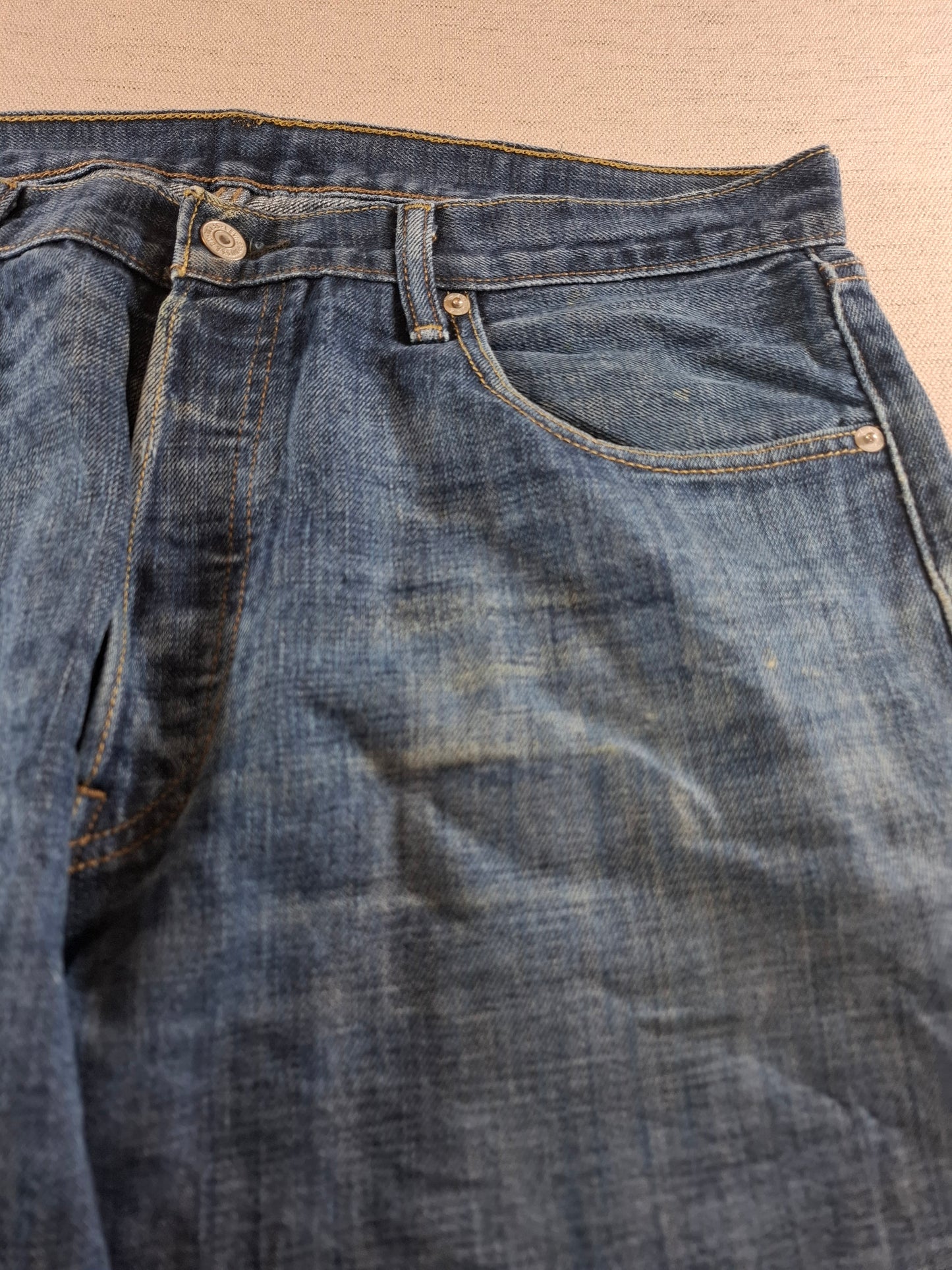 000261 – Levi's Jeans (501) – Blue, Size 36/30