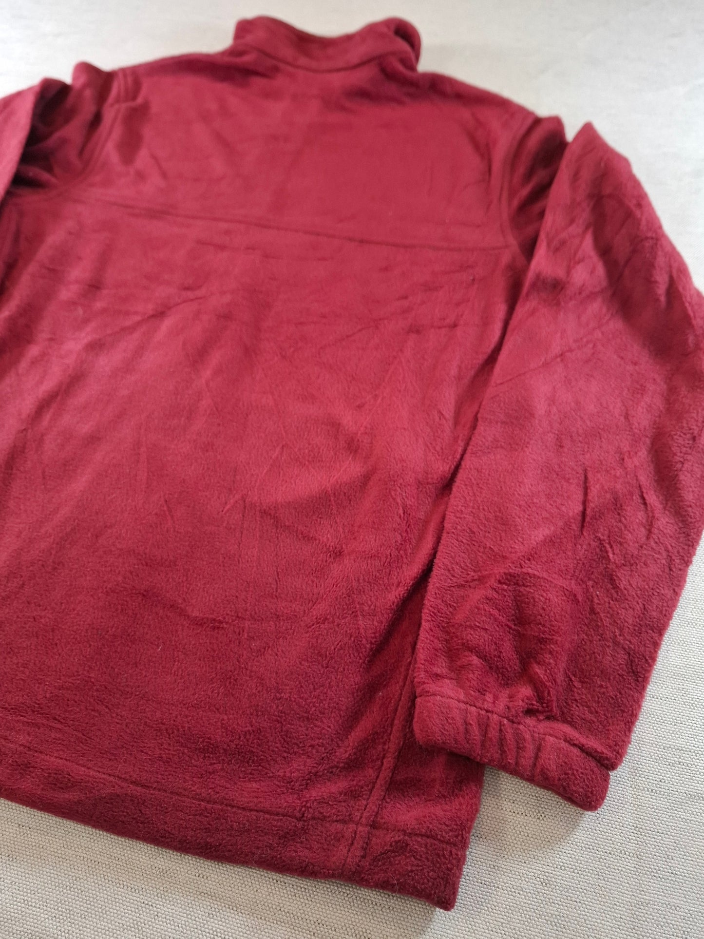 001150 Columbia Fleece size S Burgundy