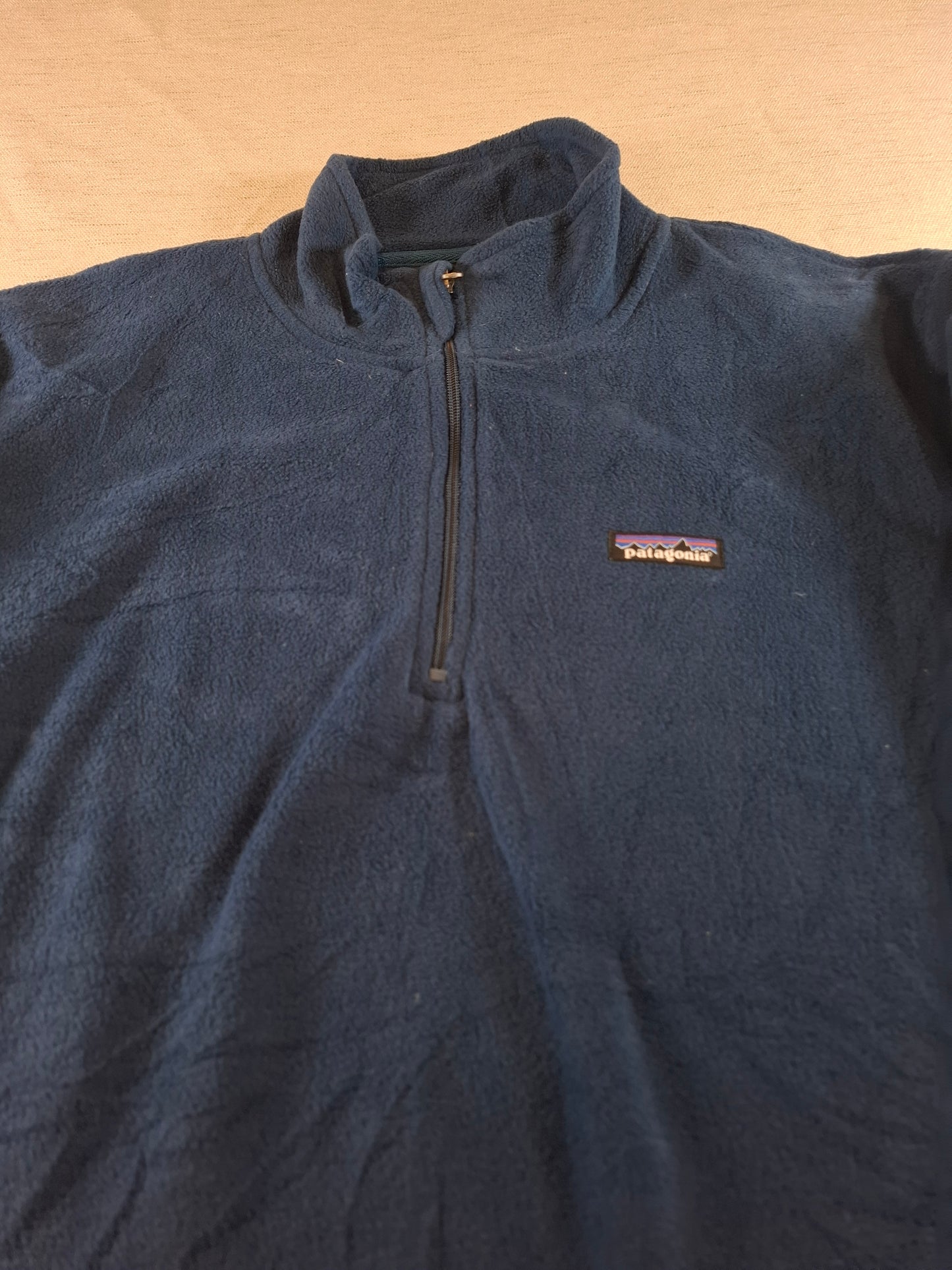 000951 Patagonia Fleece size L Navy Blue