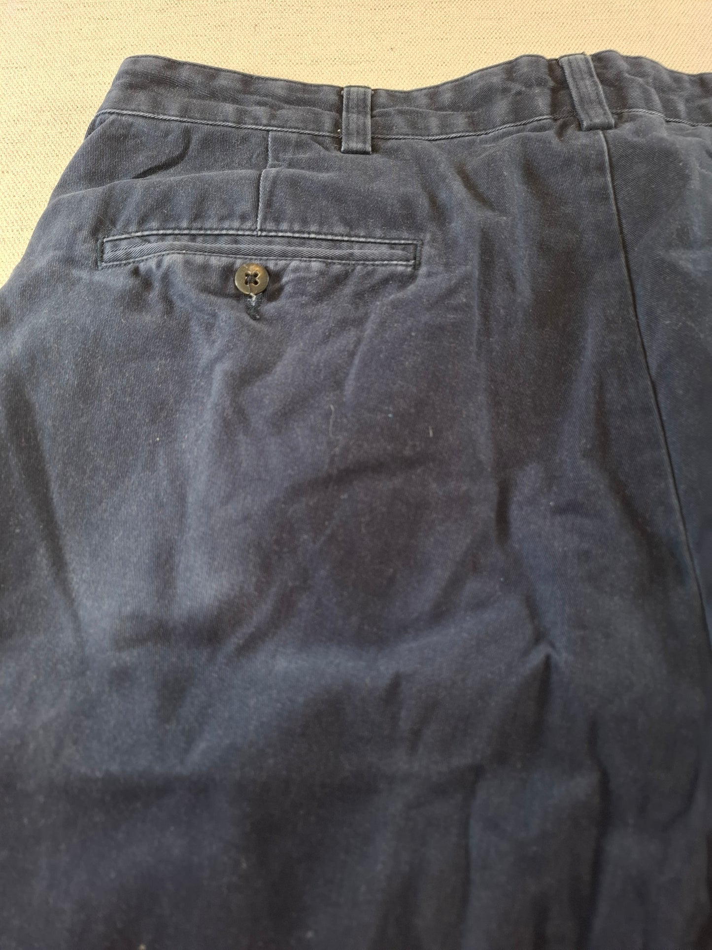 000166 Polo Ralph Lauren Chino size 35/32 Navy Blue