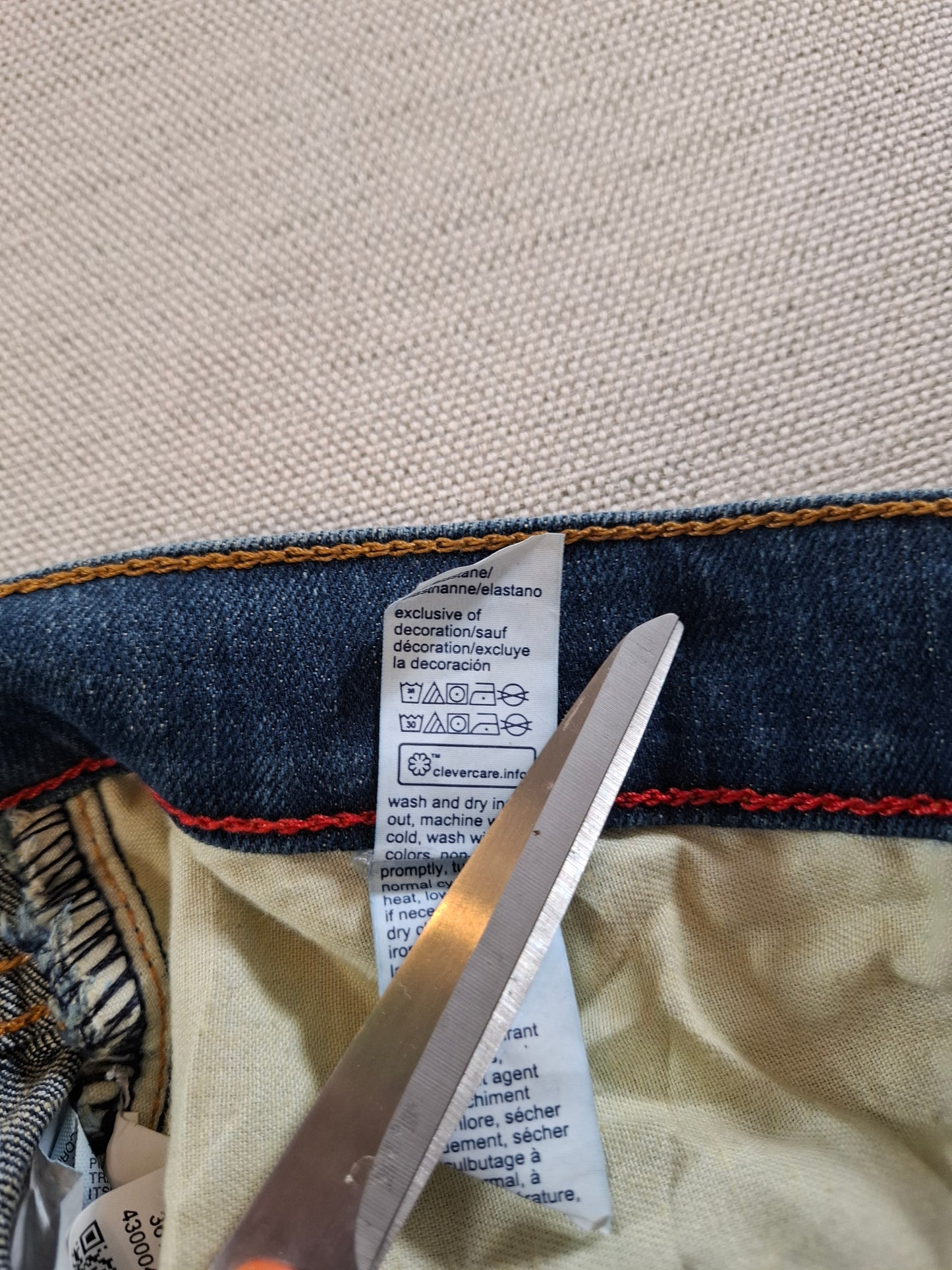 000219 Tommy Hilfiger Jeans size 36/32 Blue