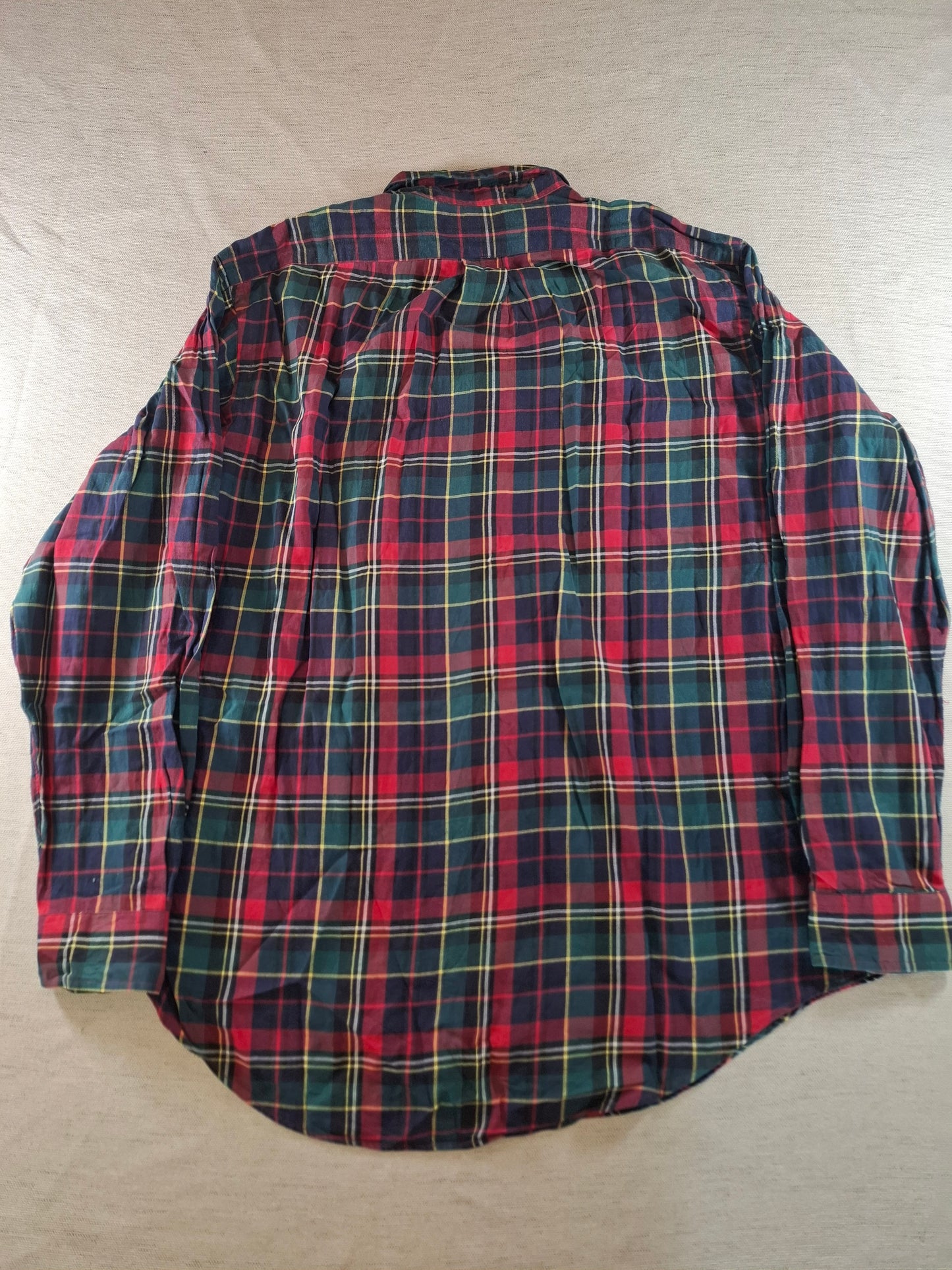 001068 Polo Ralph Lauren Button down shirt size XL Multi/ Red