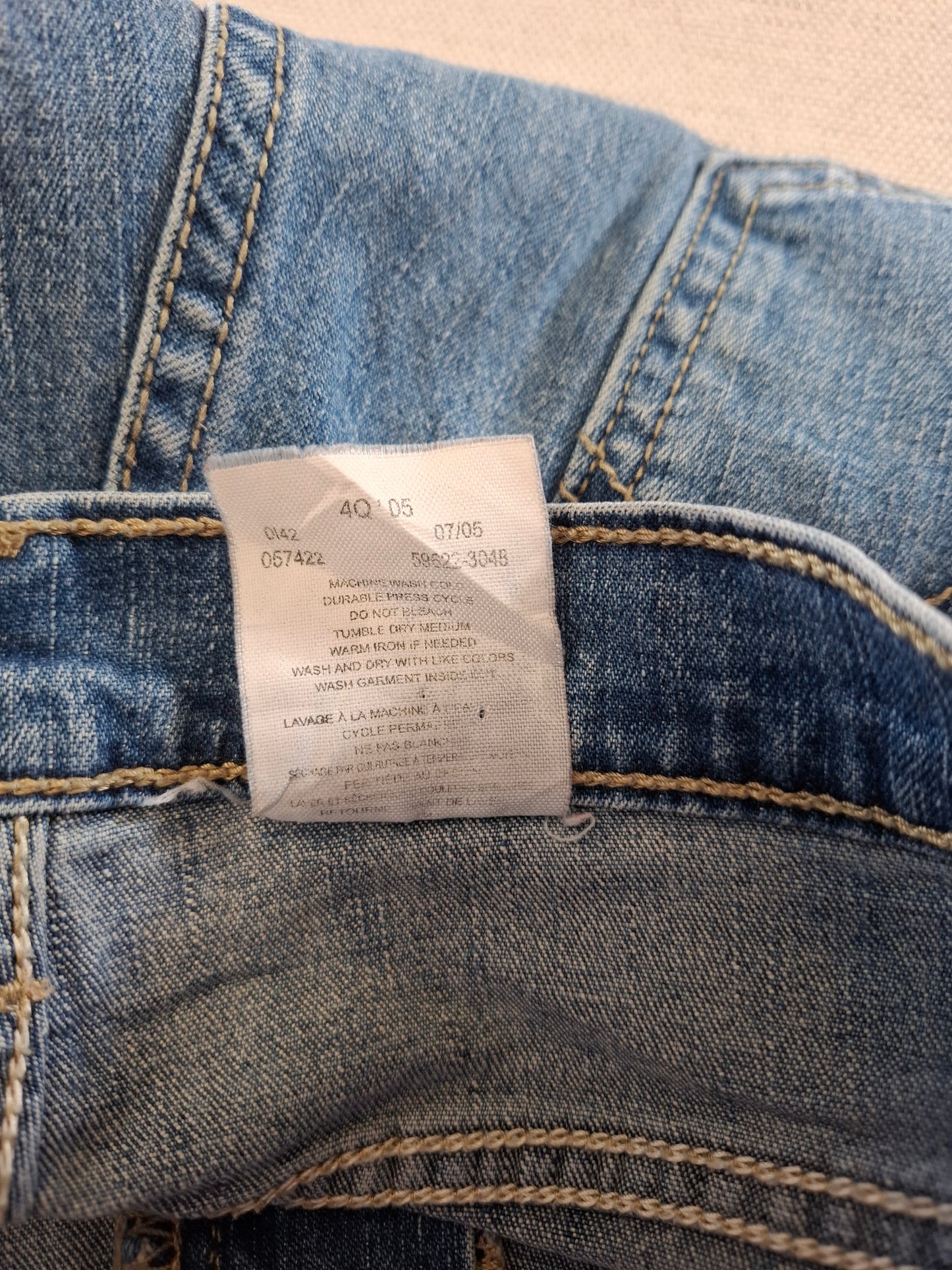 000175 Levi's 550 Jeans size 14 Blue