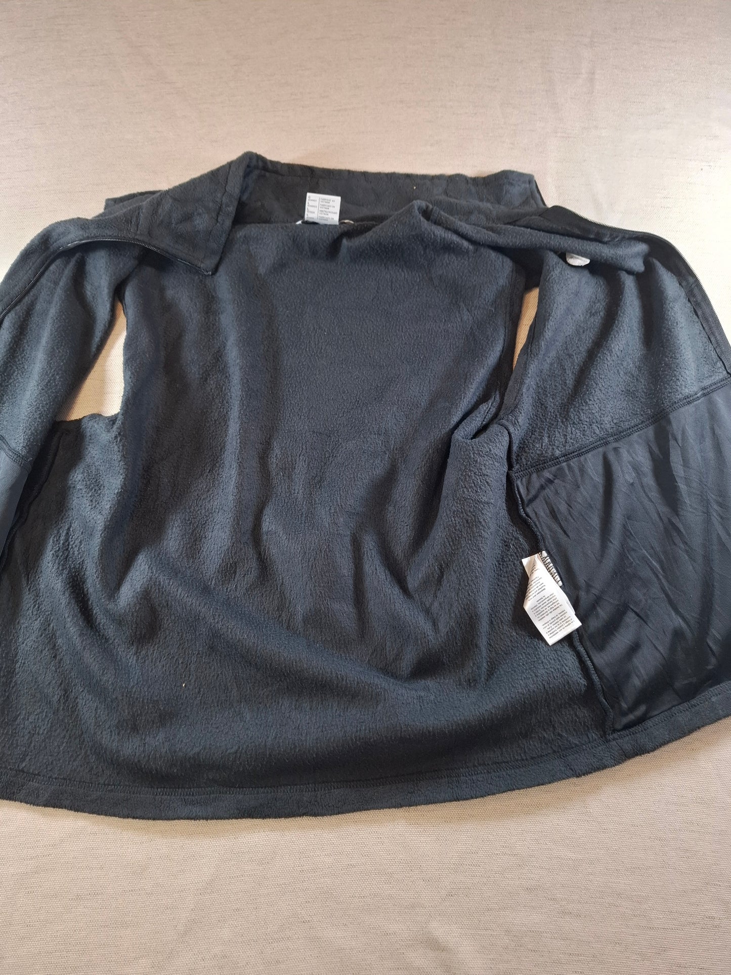 001143 Columbia Fleece bodywarmer size Men L Black