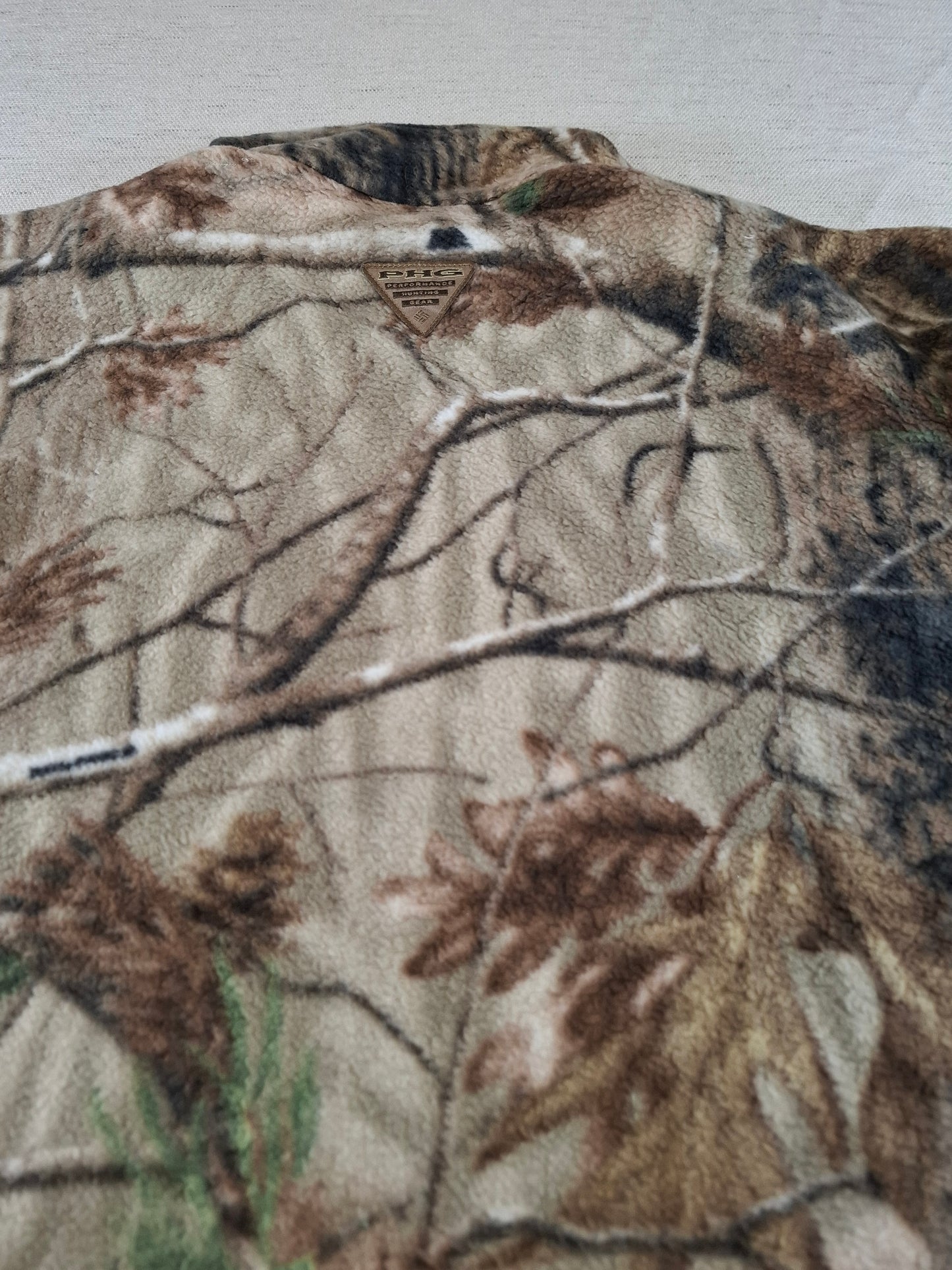001149 Columbia Fleece size M Realtree