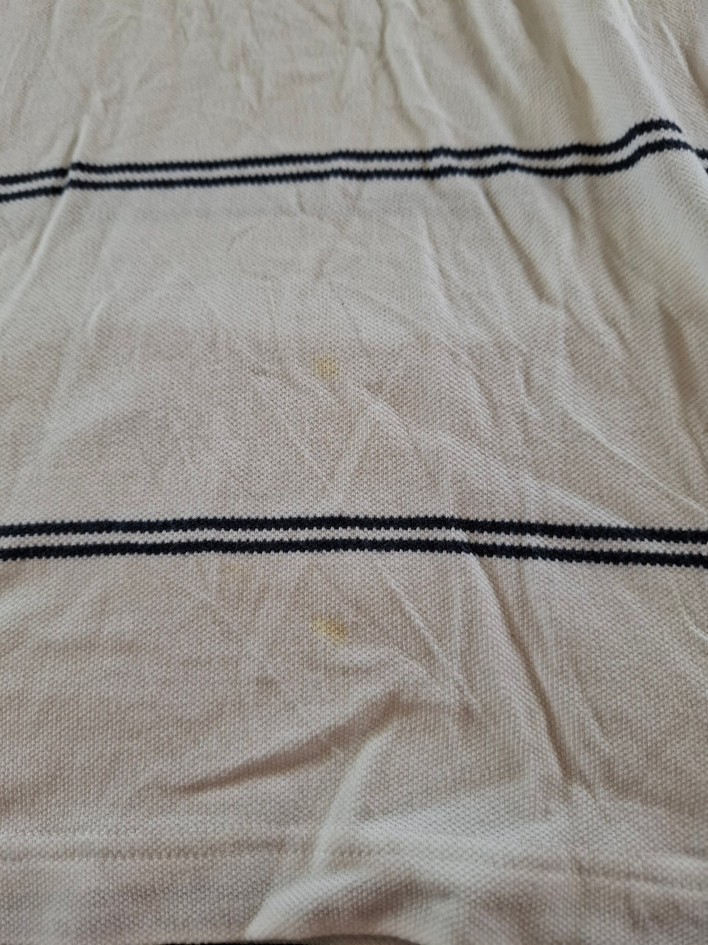 001065 Tommy Hilfiger Polo size S White/ Black