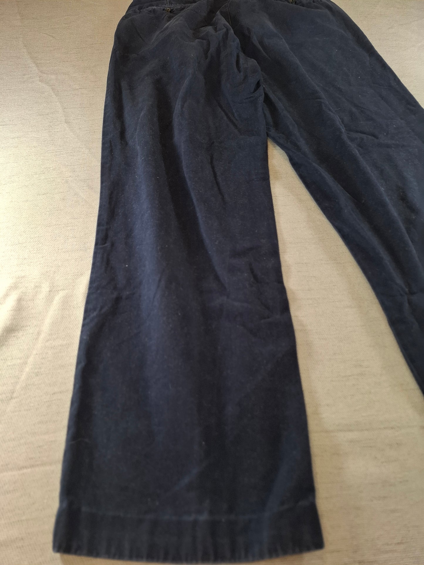 000166 Polo Ralph Lauren Chino size 35/32 Navy Blue