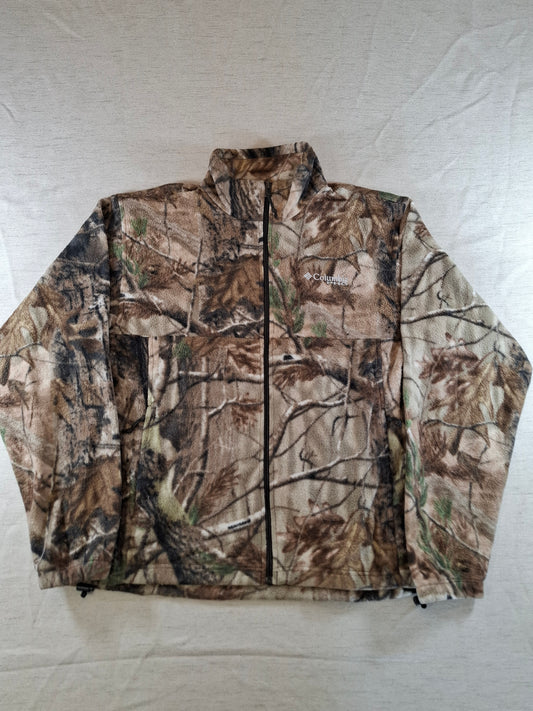 001149 Columbia Fleece size M Realtree