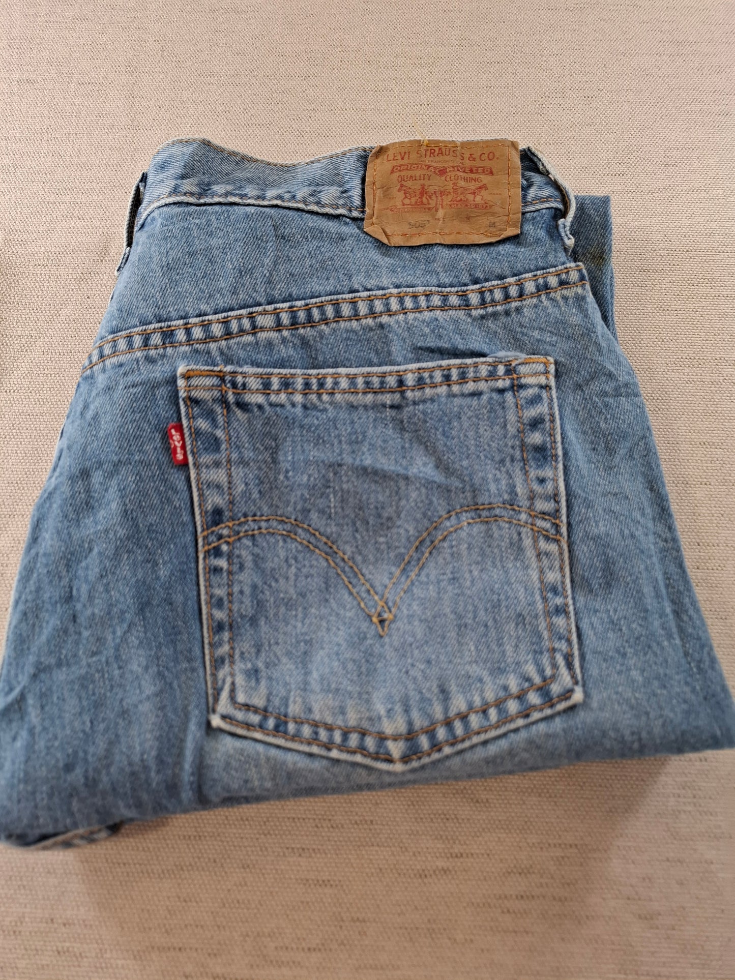 000178 Levi's 505 Jeans size 14 Blue