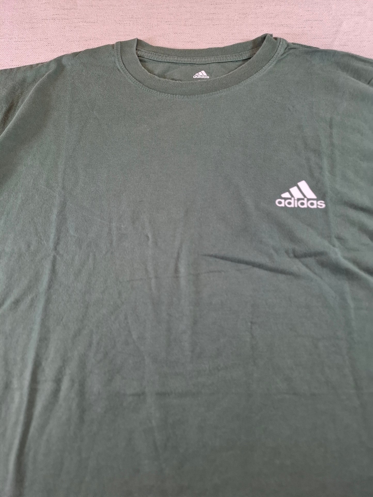 000129 – Adidas T-Shirt – Green, Size L