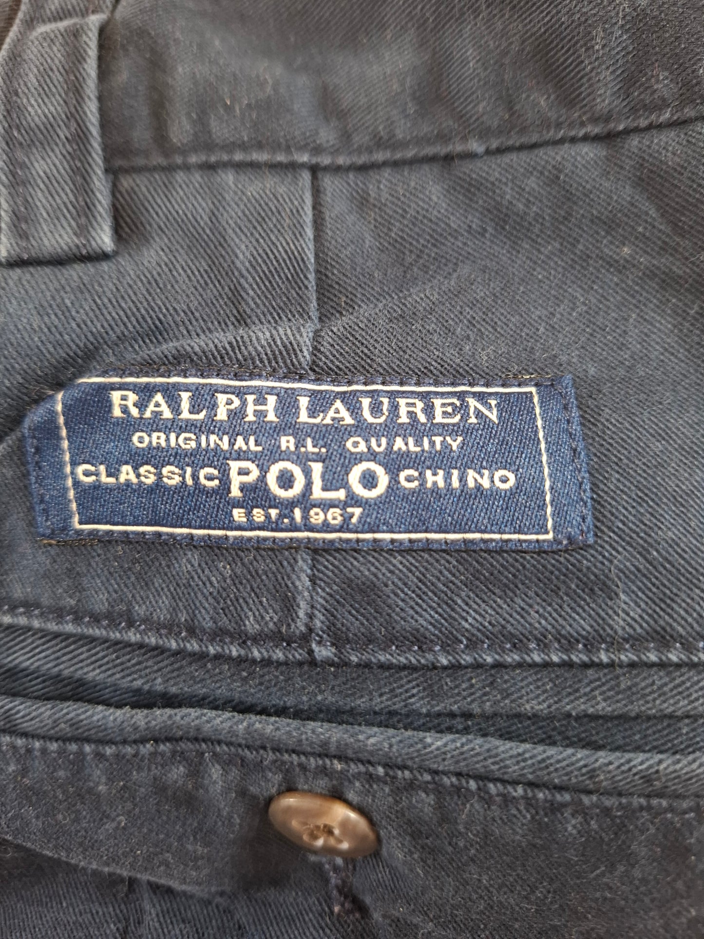 000168 Polo Ralph Lauren Chino size 36/32 Navy