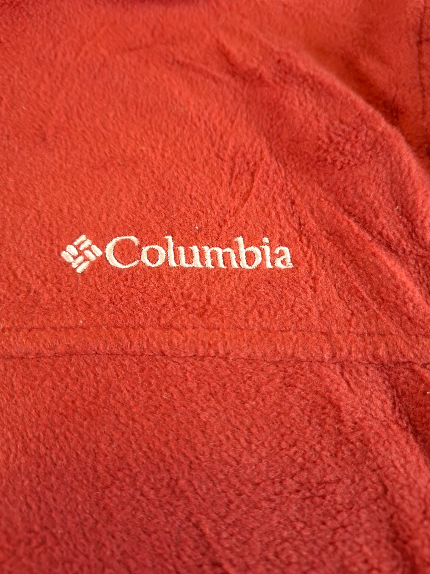 001150 Columbia Fleece size S Burgundy