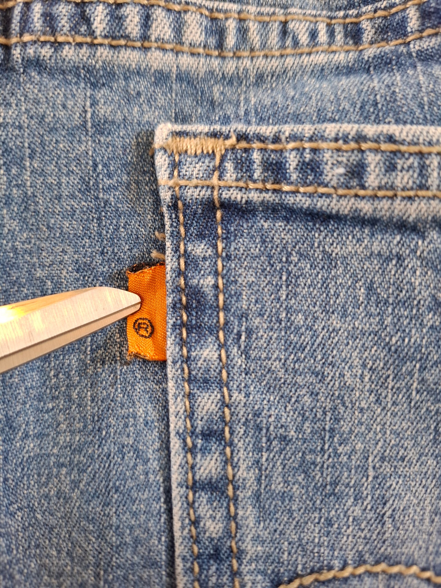 000175 Levi's 550 Jeans size 14 Blue